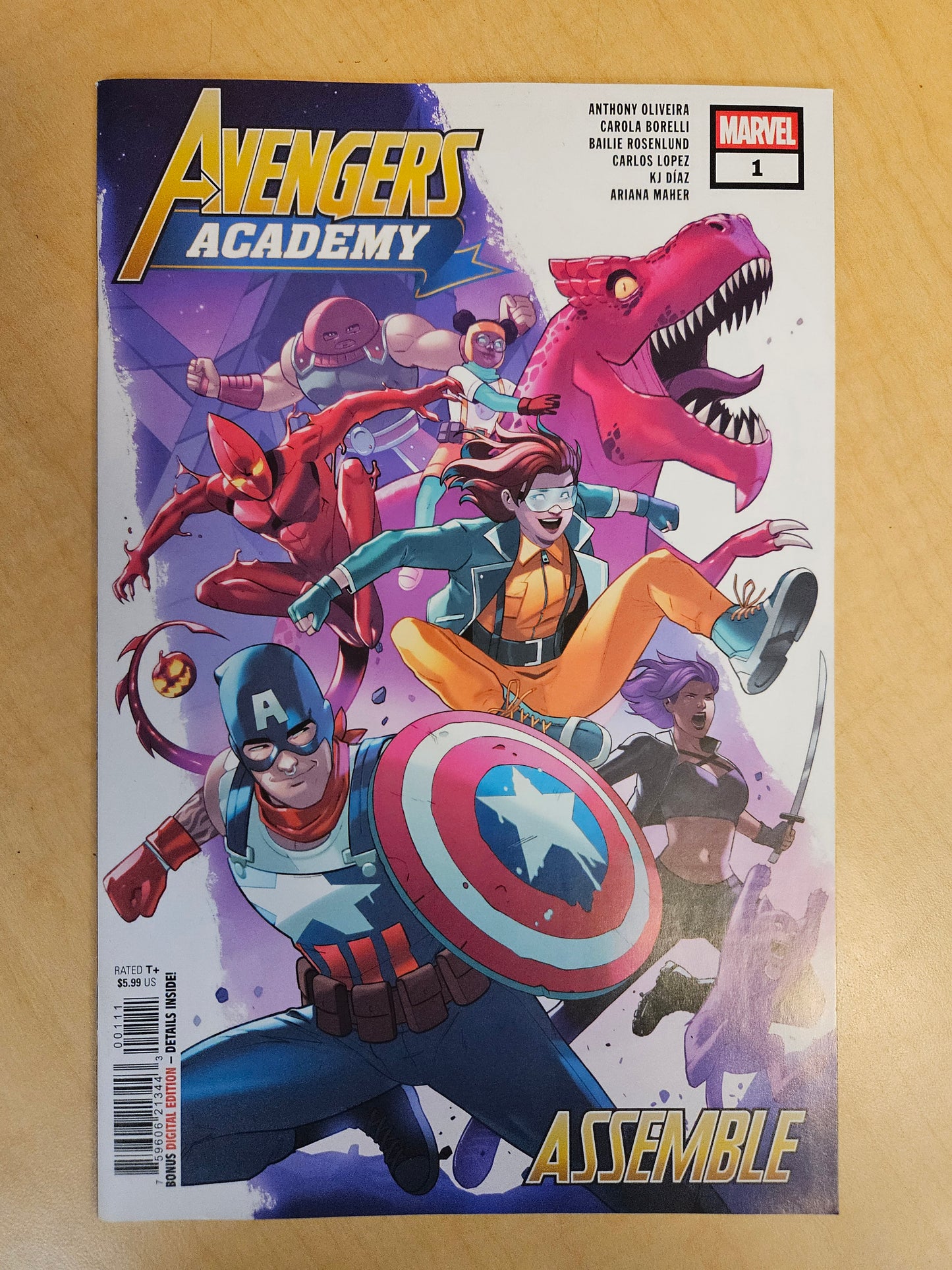 Avengers Academy #1 (One Shot) August 2025 MARVEL COMICS NEAR MINT