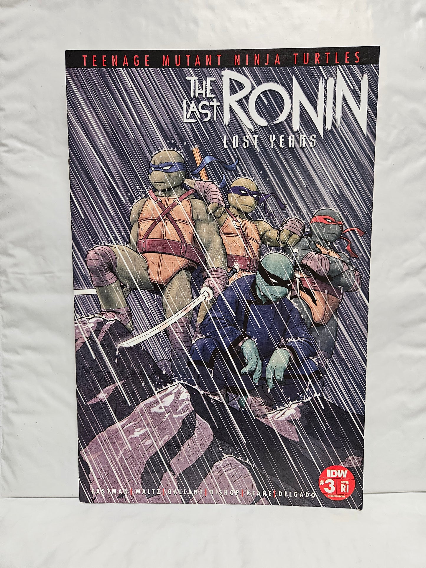 Teenage Mutant Ninja Turtles: The Lost Ronin - The Lost Years #3 Cover RI