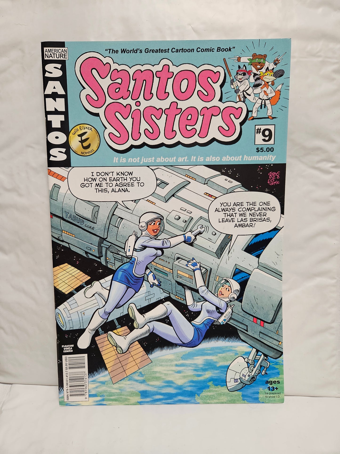 Santos Sisters #9 2025 AMERICA NATURE COMICS GROUP