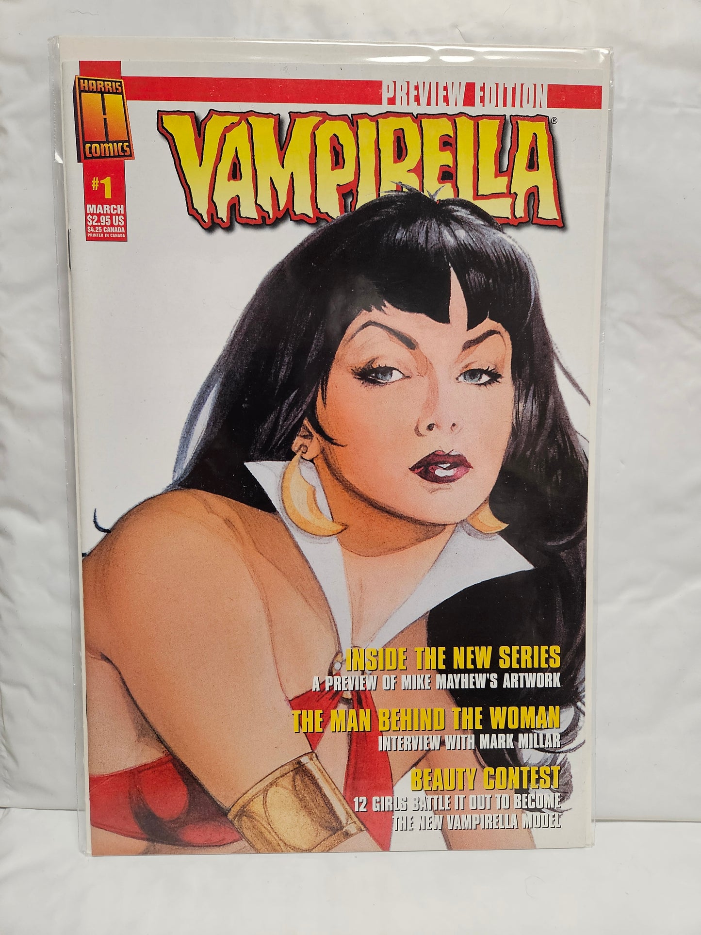 Vampirella Preview Edition #1 March 2001 HARRIS COMICS