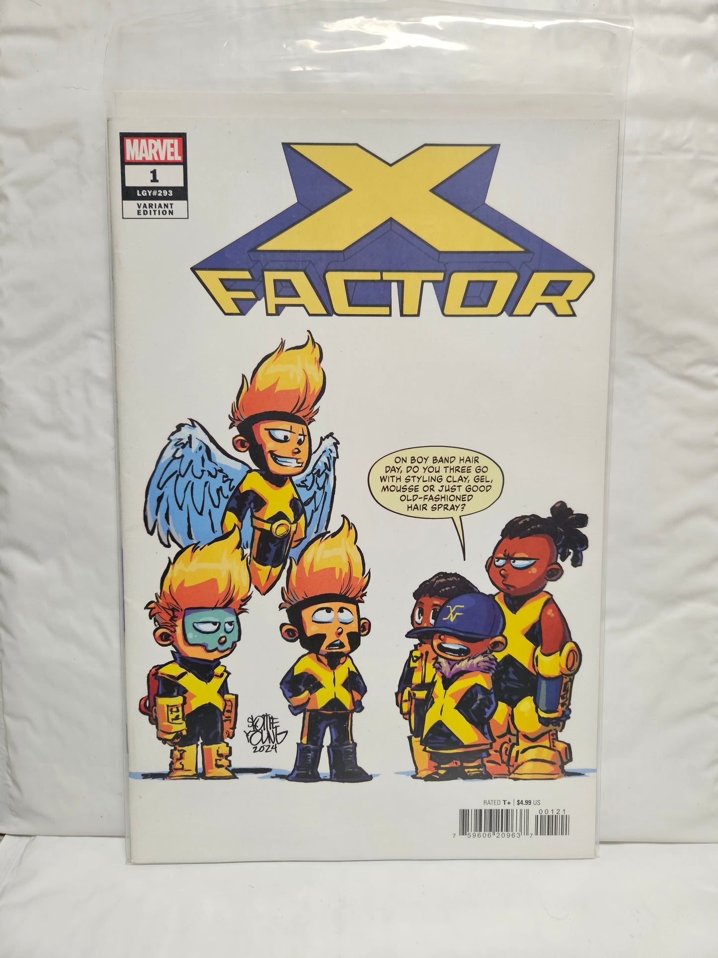 X-Factor #1 Cover C Skottie Young Variant 2024 1st Appearance of Cameo MARVEL COMICS