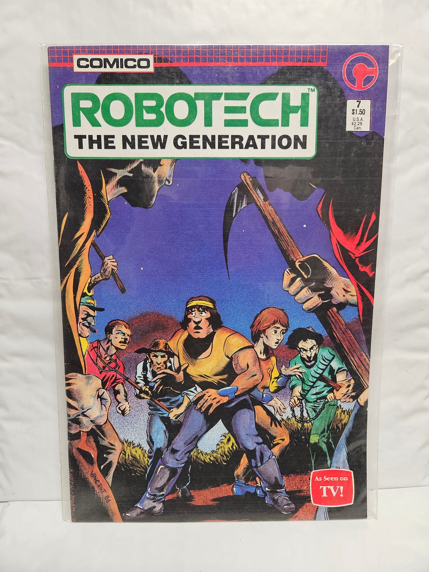 Robotech: The New Generation #7 1986 COMICO