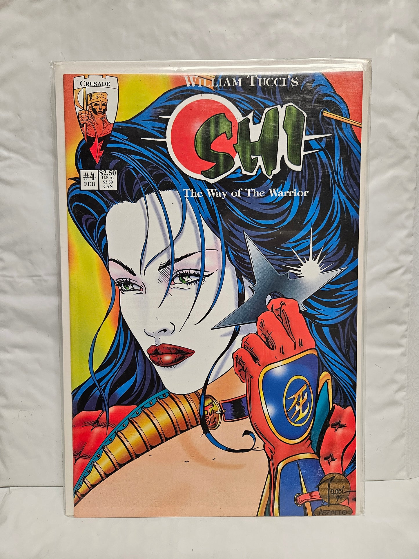 Shi: The Way of The Warrior #4 1995 CRUSADE COMICS