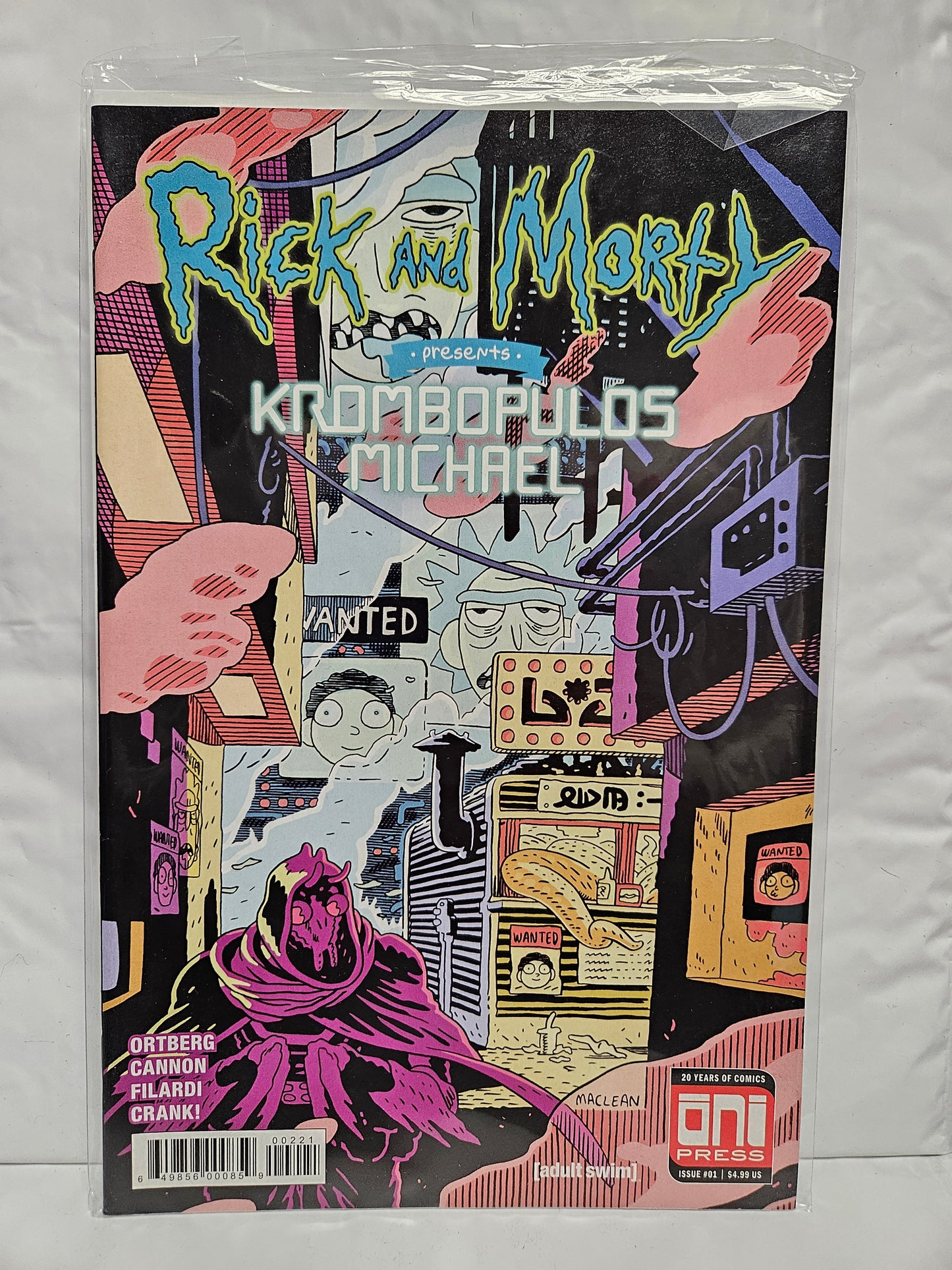 Rick and Morty Presents: Krombopulos Michael #1 Cover B 2018 ONI PRESS