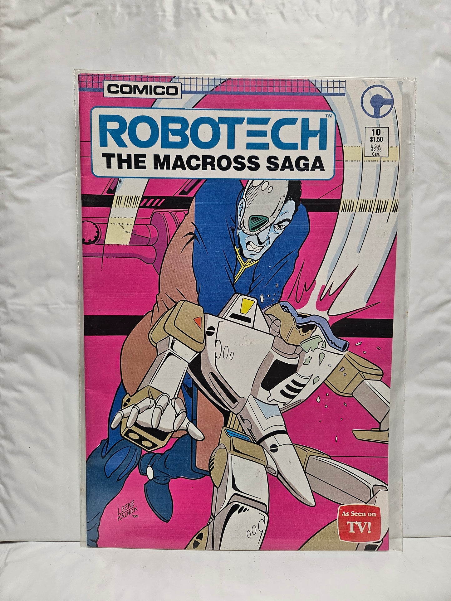 Robotech: The Macross Saga #10 1986 COMICO