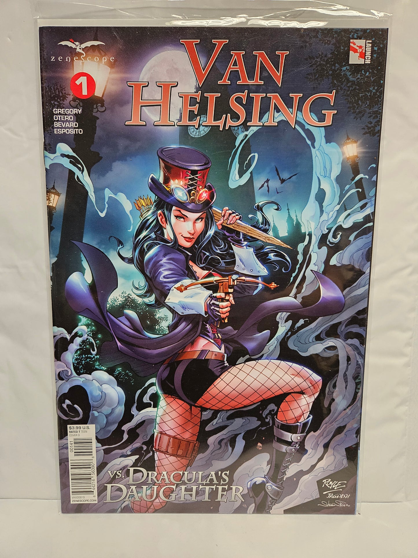 Van Helsing VS. Dracula's Daughter #1 August 2019 ZENESCOPE ENTERTAINMENT