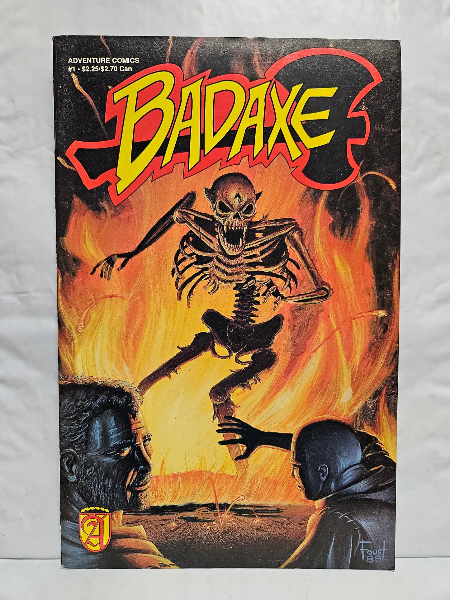Badaxe #1 1989 ADVENTURE COMICS