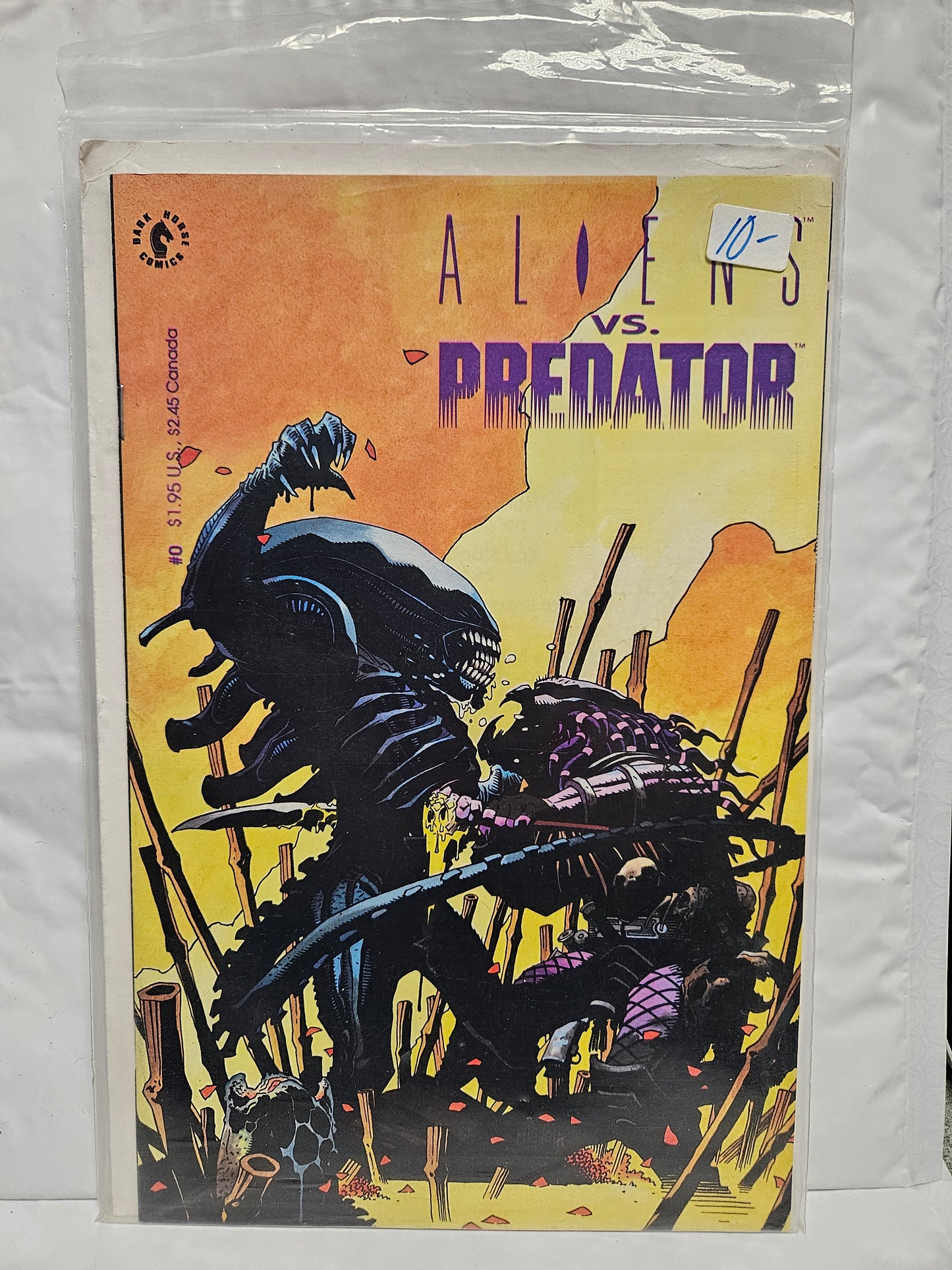 Aliens VS. Predator #0 1990 DARK HORSE COMICS