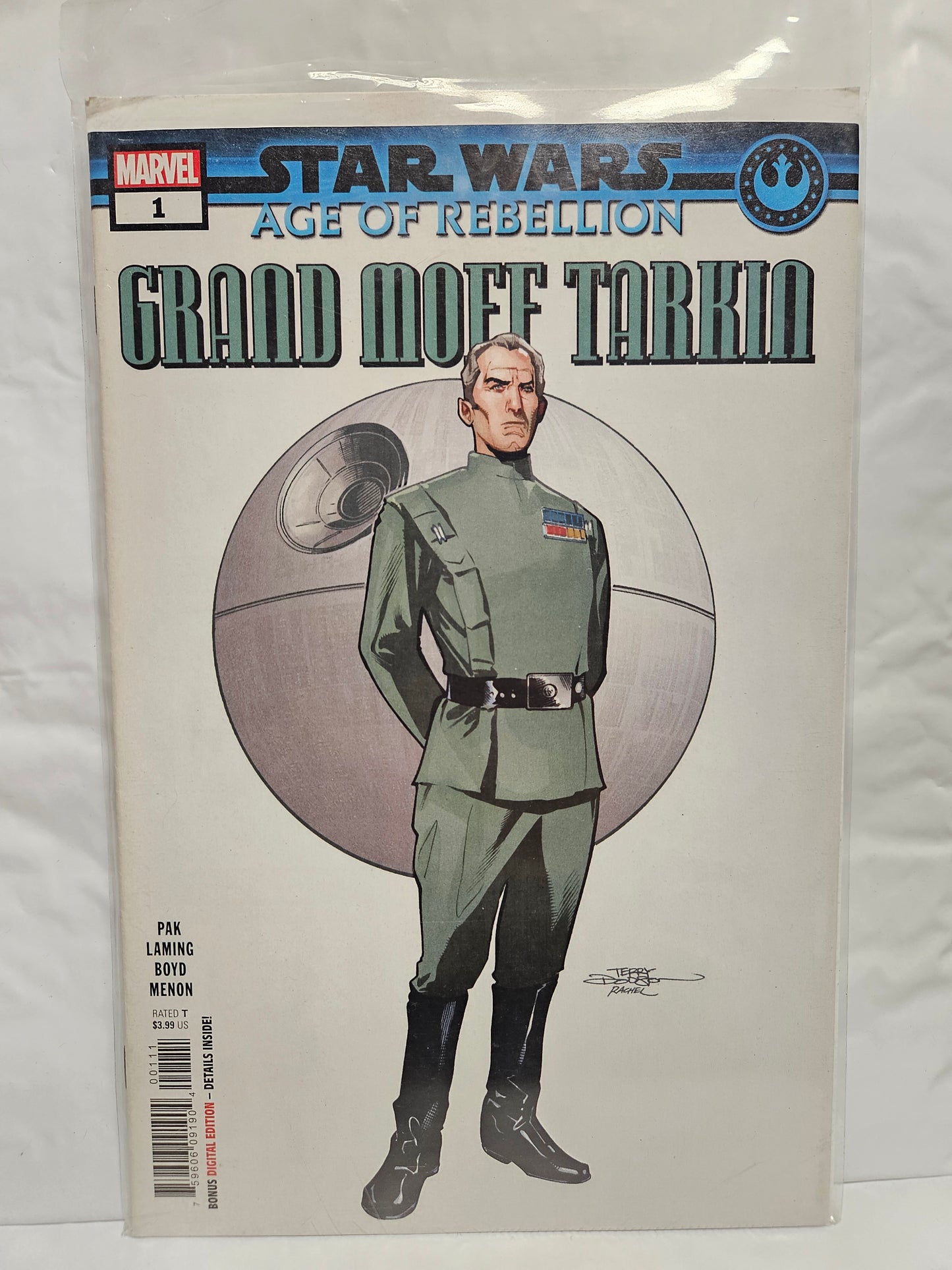 Star Wars: Age of Rebellion - Grand Moff Tarkin #1 (One Shot) 2019 MARVEL COMICS