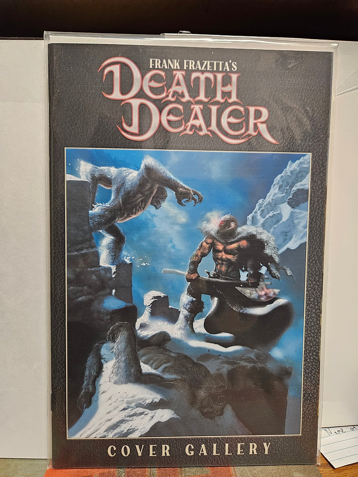 Frank Frazetta's Death Dealer Cover Gallery #1 2022 OPUS