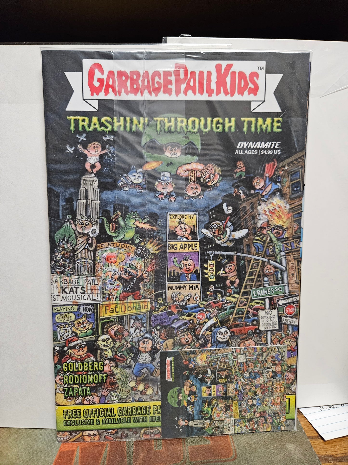 Garbage Pail Kids: Trashin' Through Time #1 Sealed Polybag DYNAMITE