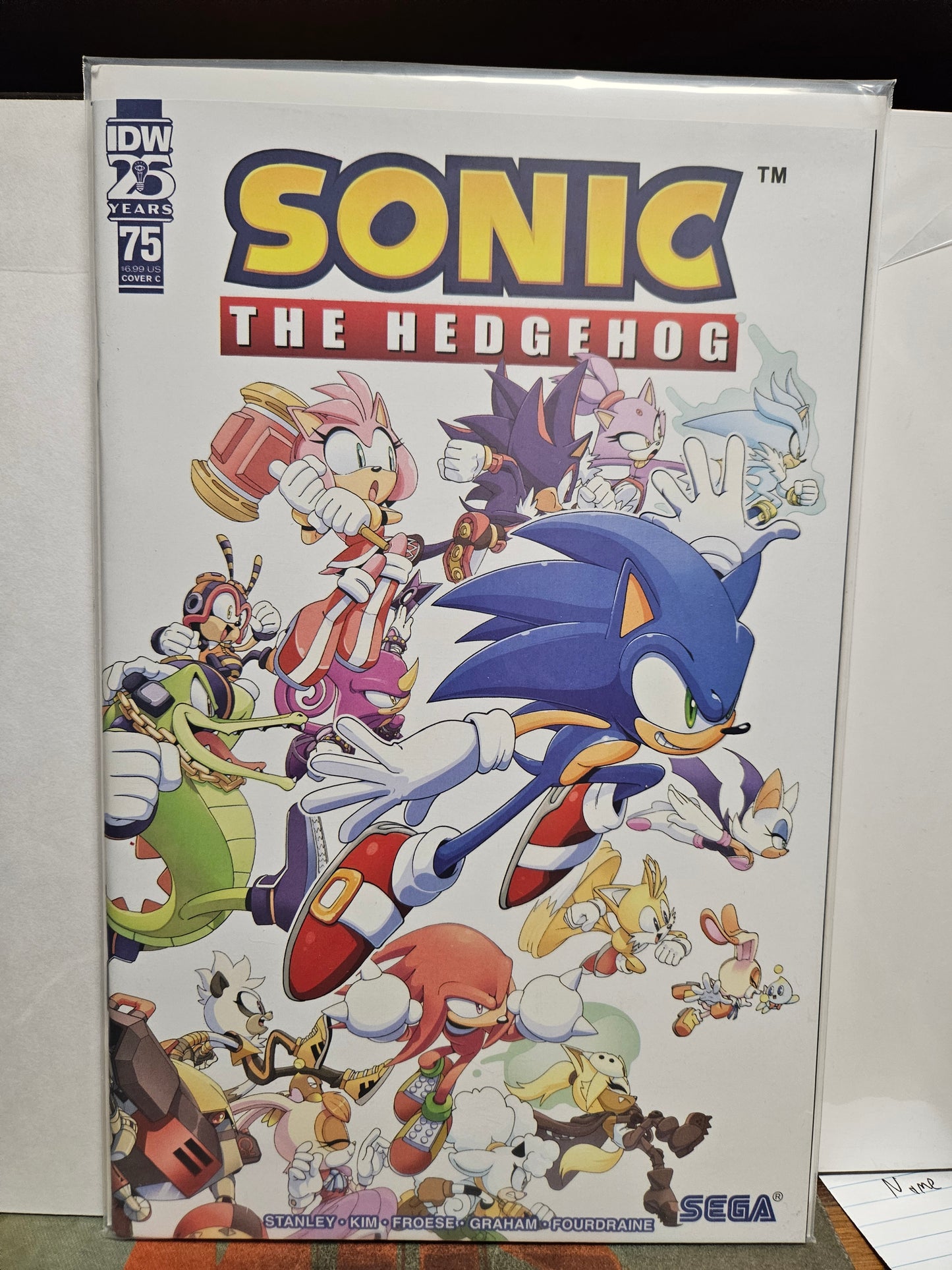 Sonic The Hedgehog #75 Cover C 2024 First Printing IDW