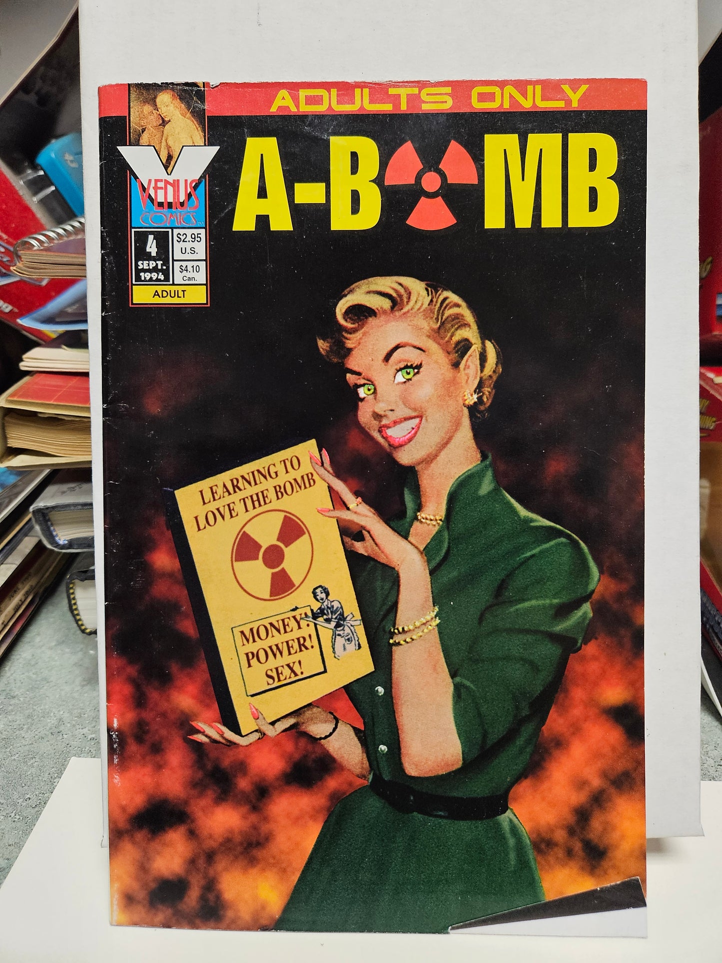 A-Bomb #4 1994 VENUS COMICS MATURE