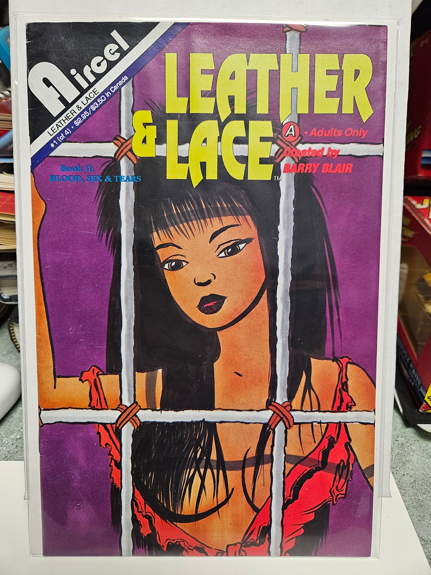 Leather & Lace: Blood, Sex & Tears #1 1991 AIRCEL COMICS MATURE