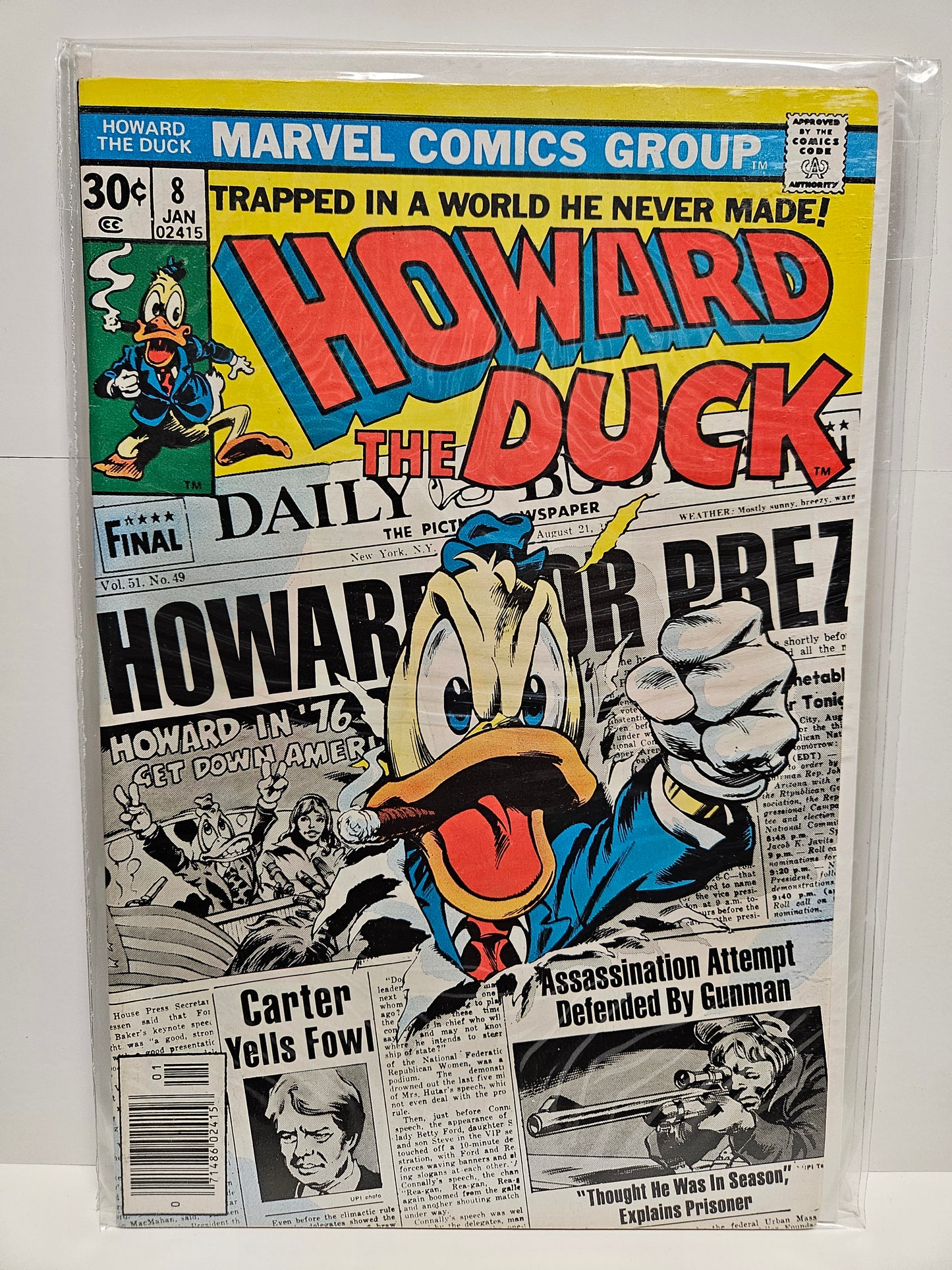 Howard The Duck #8 1977 MARVEL