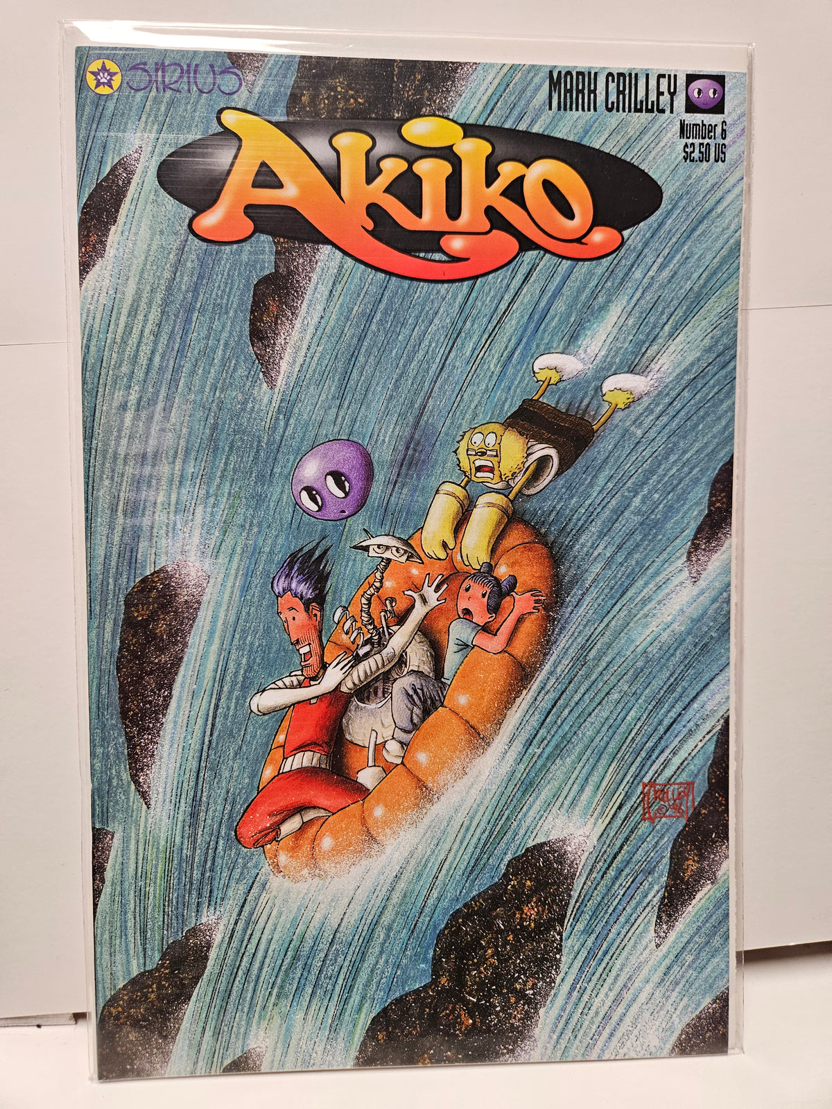 Akiko #6 1996 SIRIUS ENTERTAINMENT