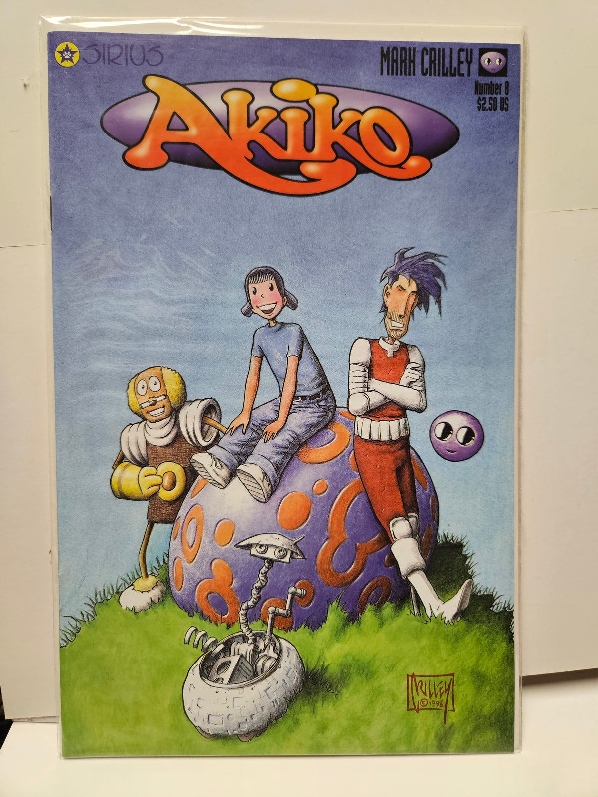 Akiko #8 1996 SIRIUS ENTERTAINMENT