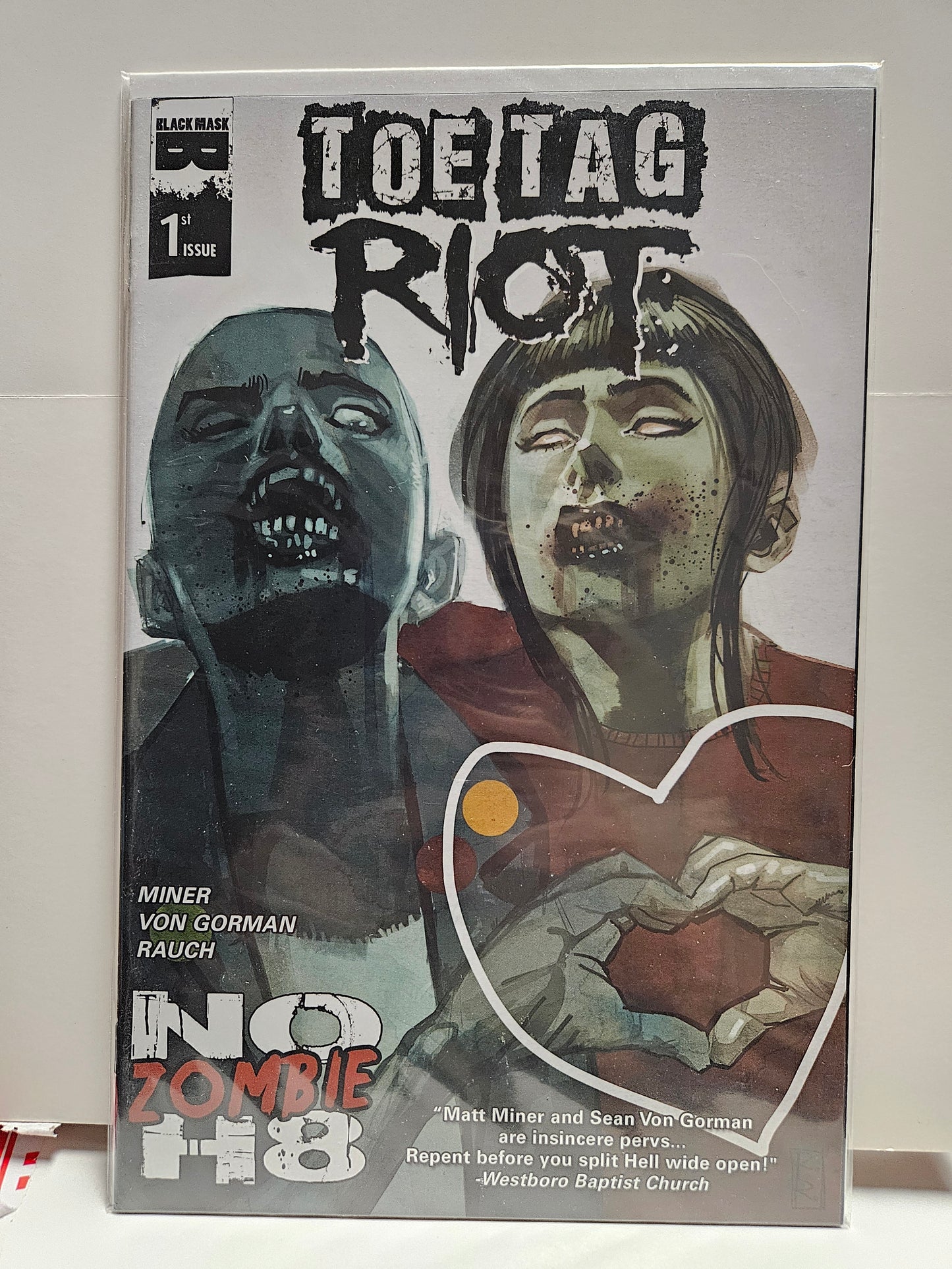 Toe Tag Riot #1 Variant 2014 BLACK MASK