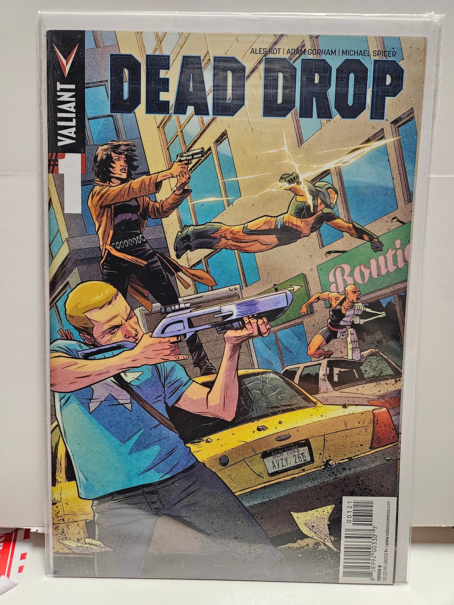 Dead Drop #1 Adam Gorham Variant 2015 VALIANT