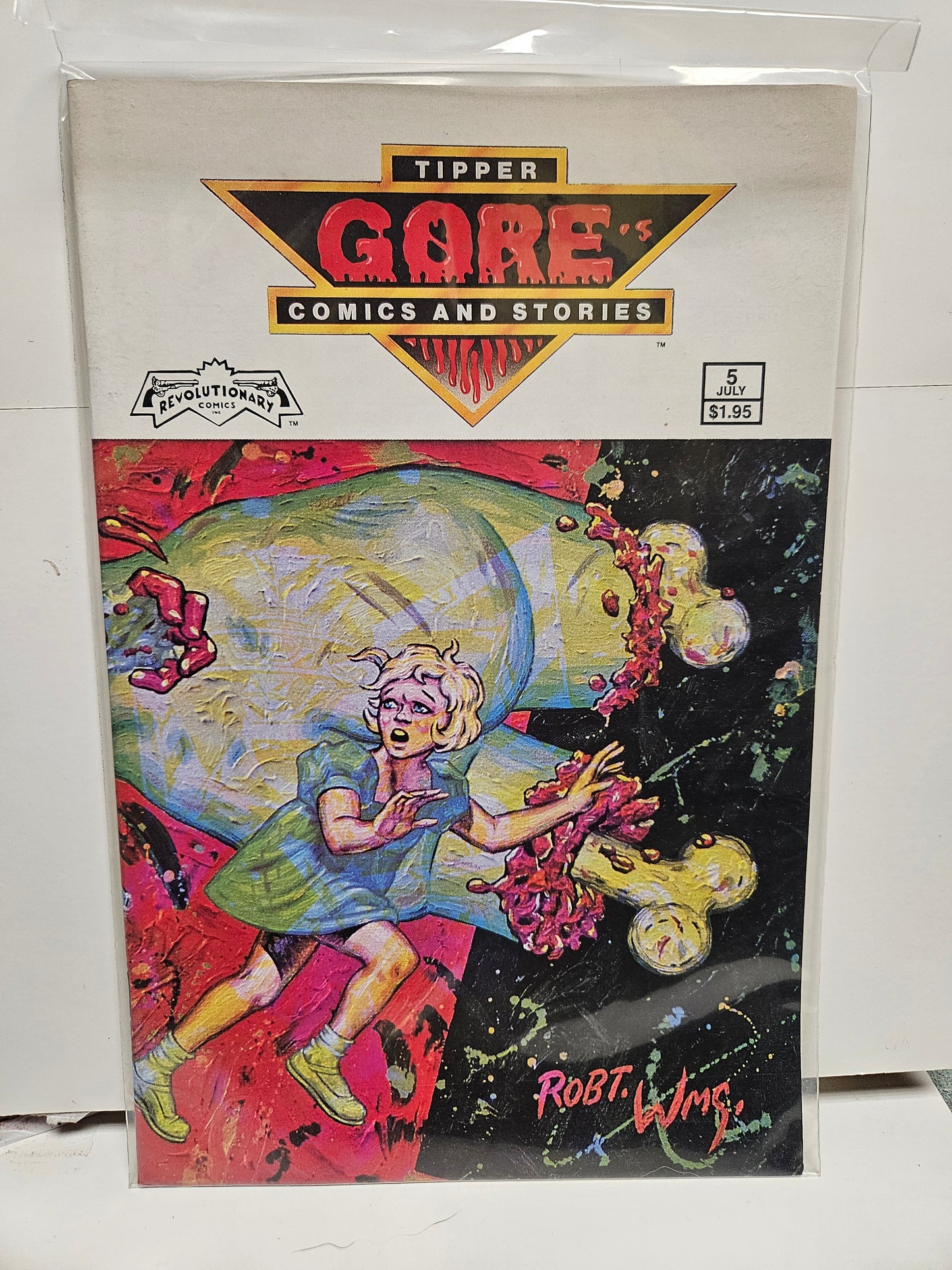 Tipper GORE's Comics and Stories #5 1990 REVOLTIONARY COMICS
