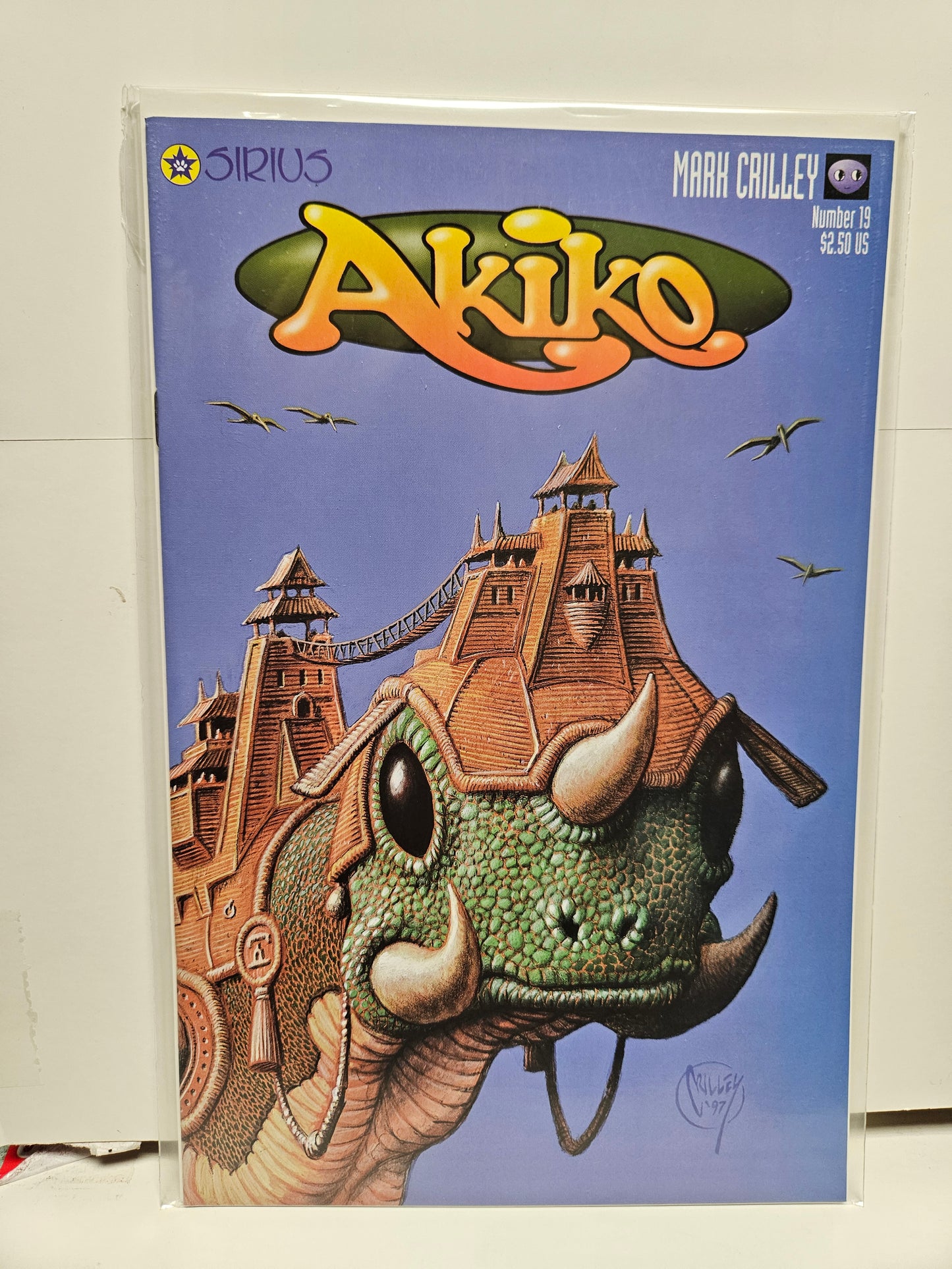 Akiko #19 1997 SIRIUS ENTERTAINMENT