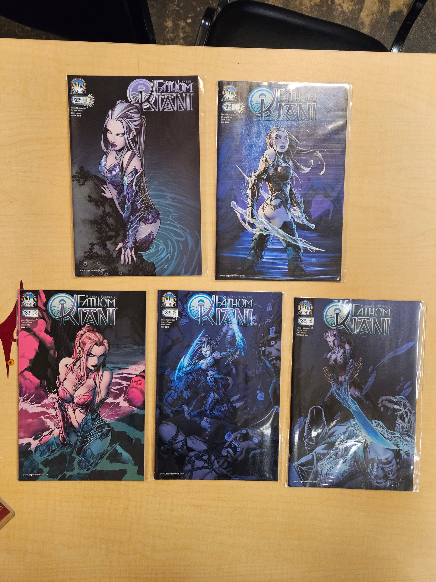 Fathom Kiani Vol. 2 #0-4 ASPEN