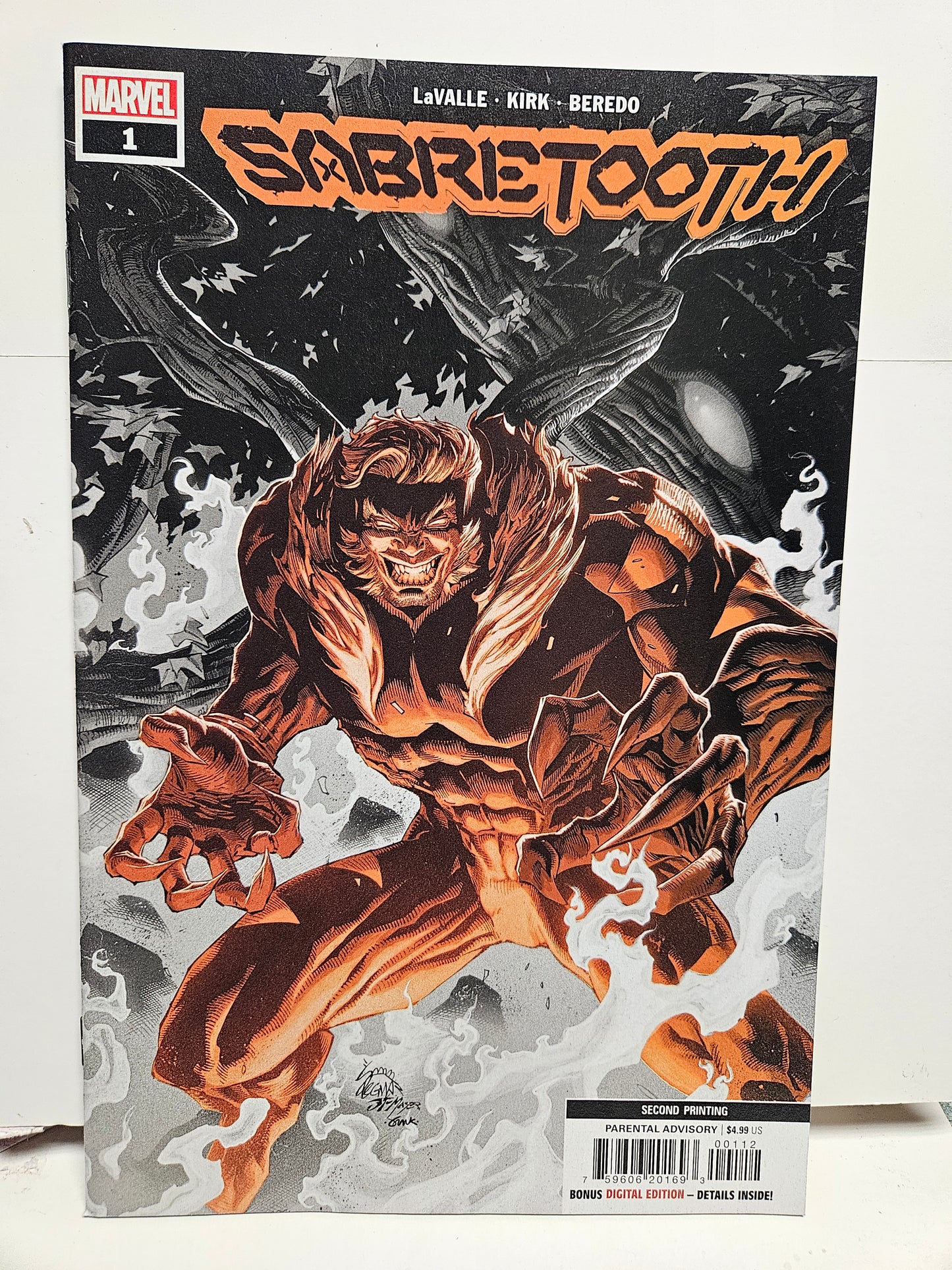 Sabretooth #1 2022 MARVEL Second Print