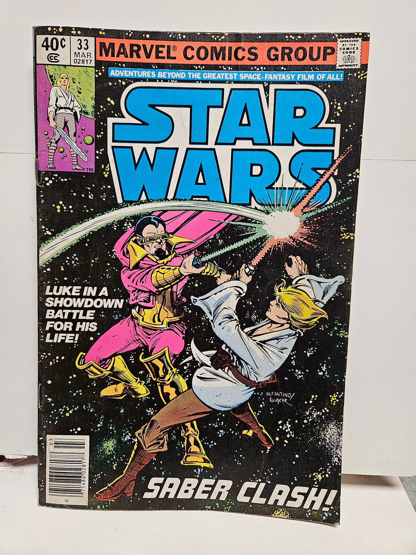 Star Wars #33 1980 Okay Condition MARVEL COMICS