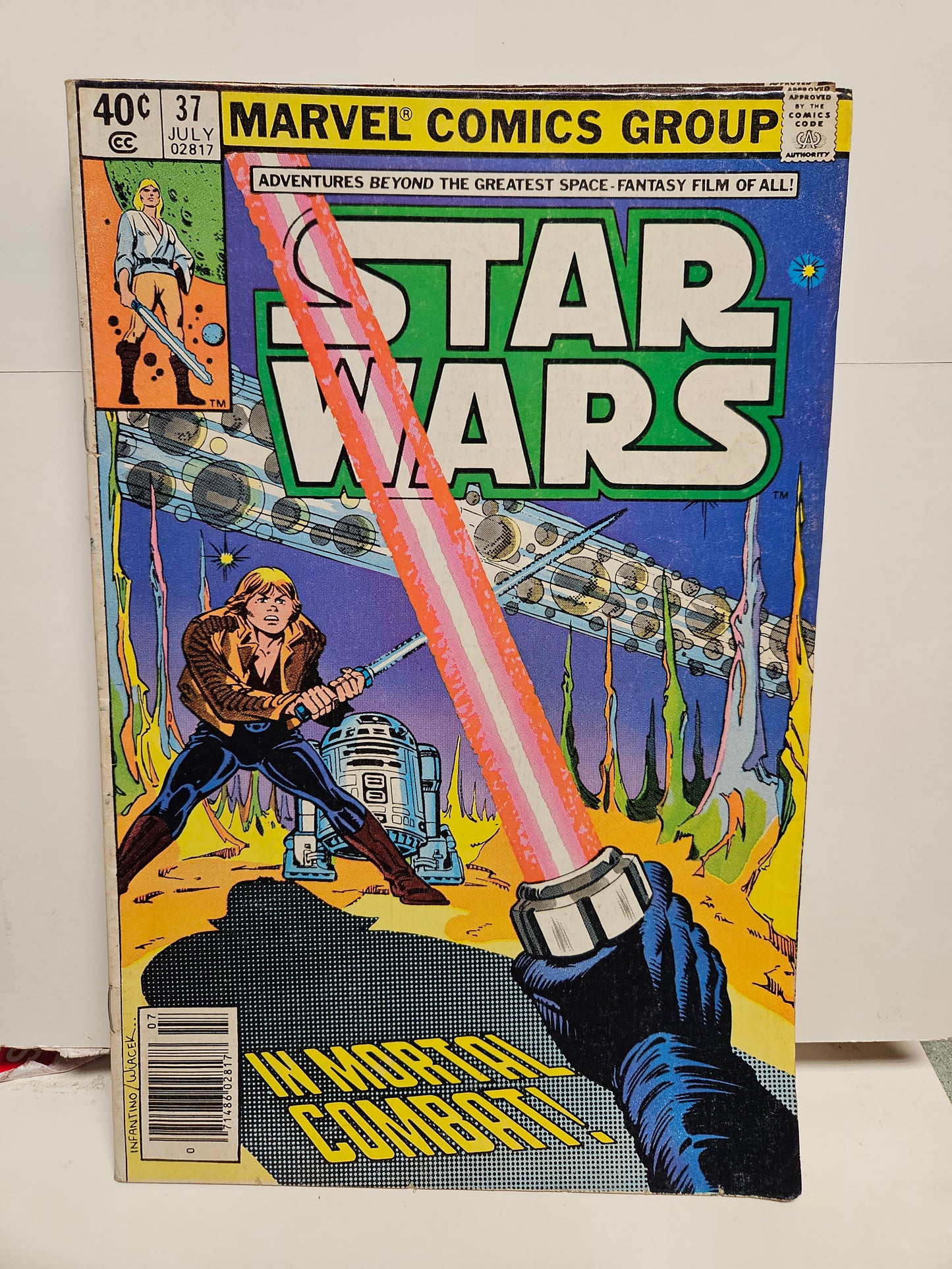 Star Wars #37 1980 Okay Condition MARVEL COMICS