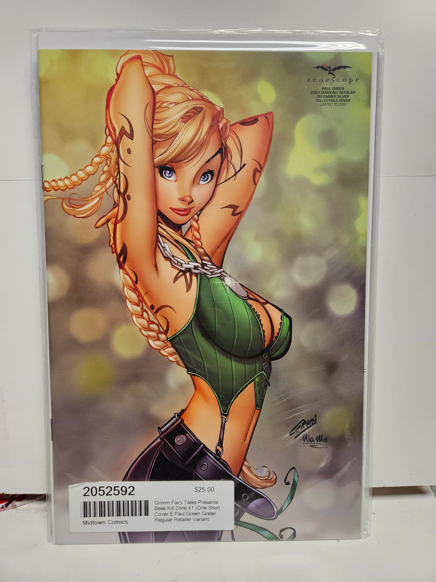Grimm Fairy Tales Presents: Belle Kill Zone #1 Cover E 2021 ZENESCOPE
