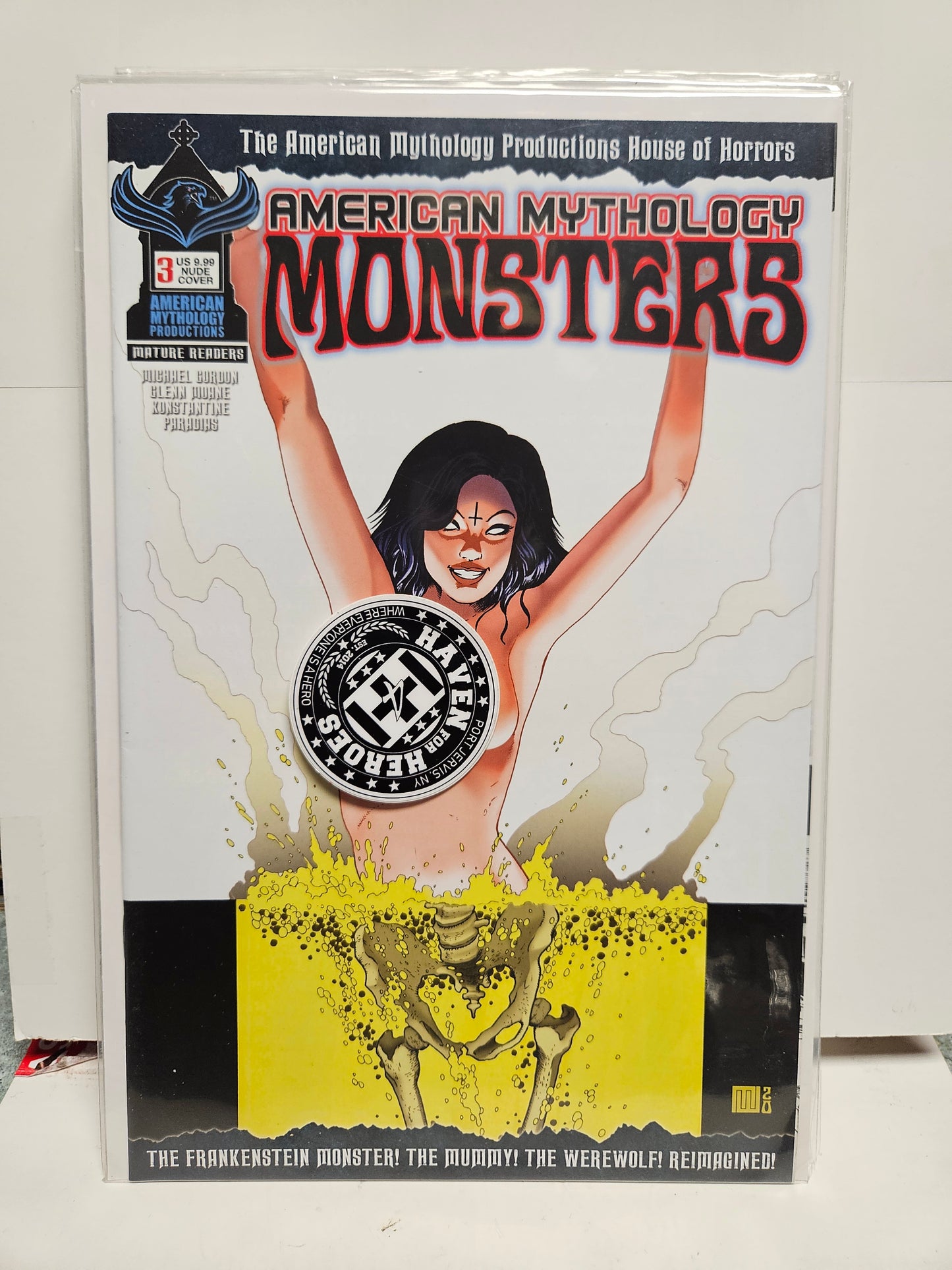 American Mythology Monsters #3 MATURE Nude Cover 2023 AMERICAN MYTHOLOGY PRODUCTIONS