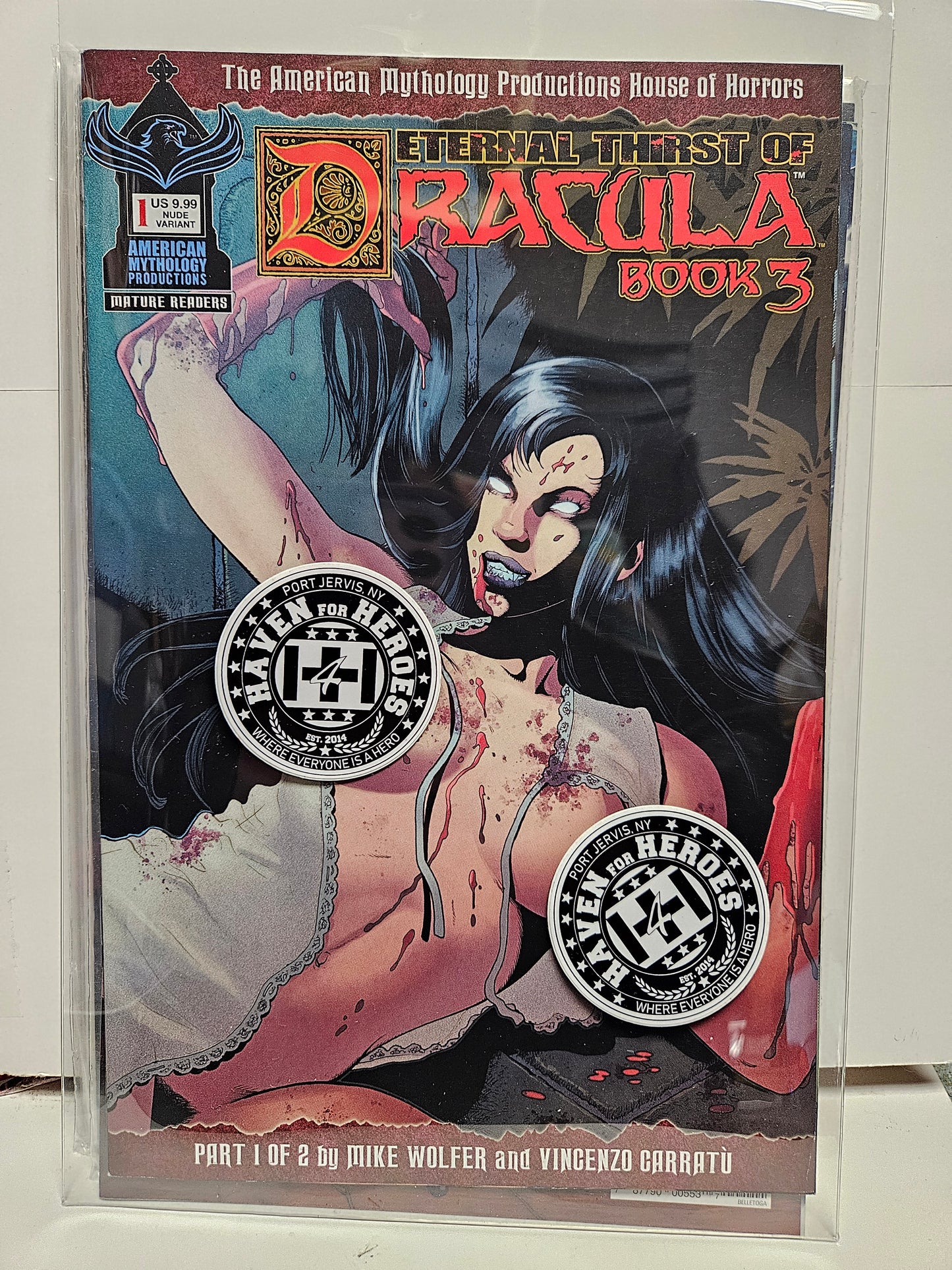 Eternal Thirst of Dracula Book 3 #1 2020 AMERICAN MYTHOLOGY PRODUCTIONS