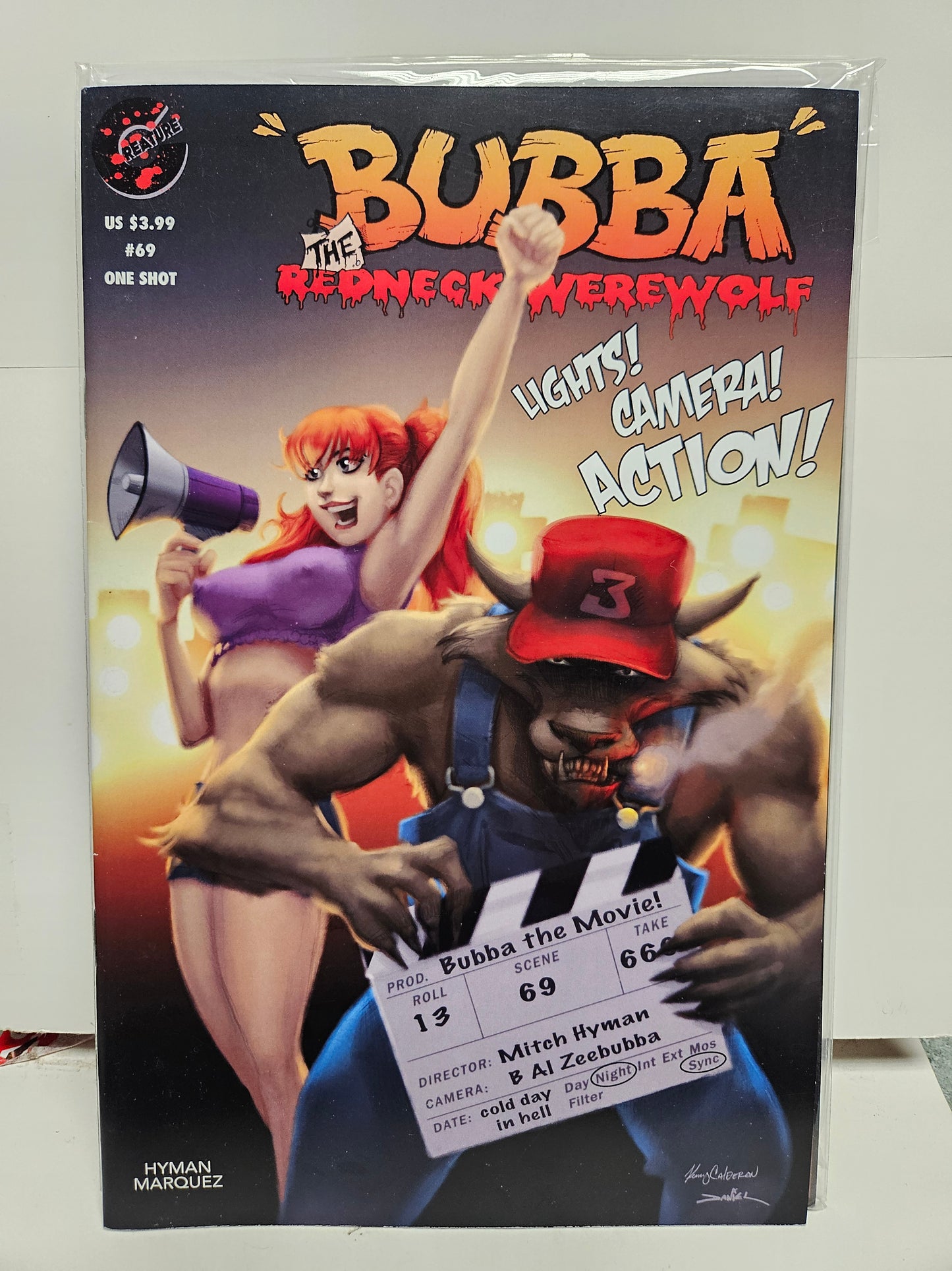 Bubba The Redneck Werewolf #69 (One Shot) 2018 CREATURE ENTERTAINMENT