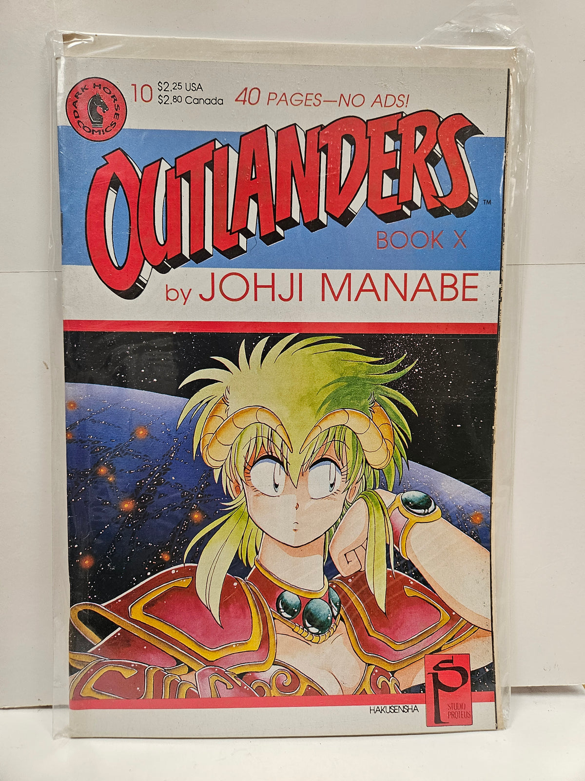 Outlanders #10 1989 DARK HORSE COMICS