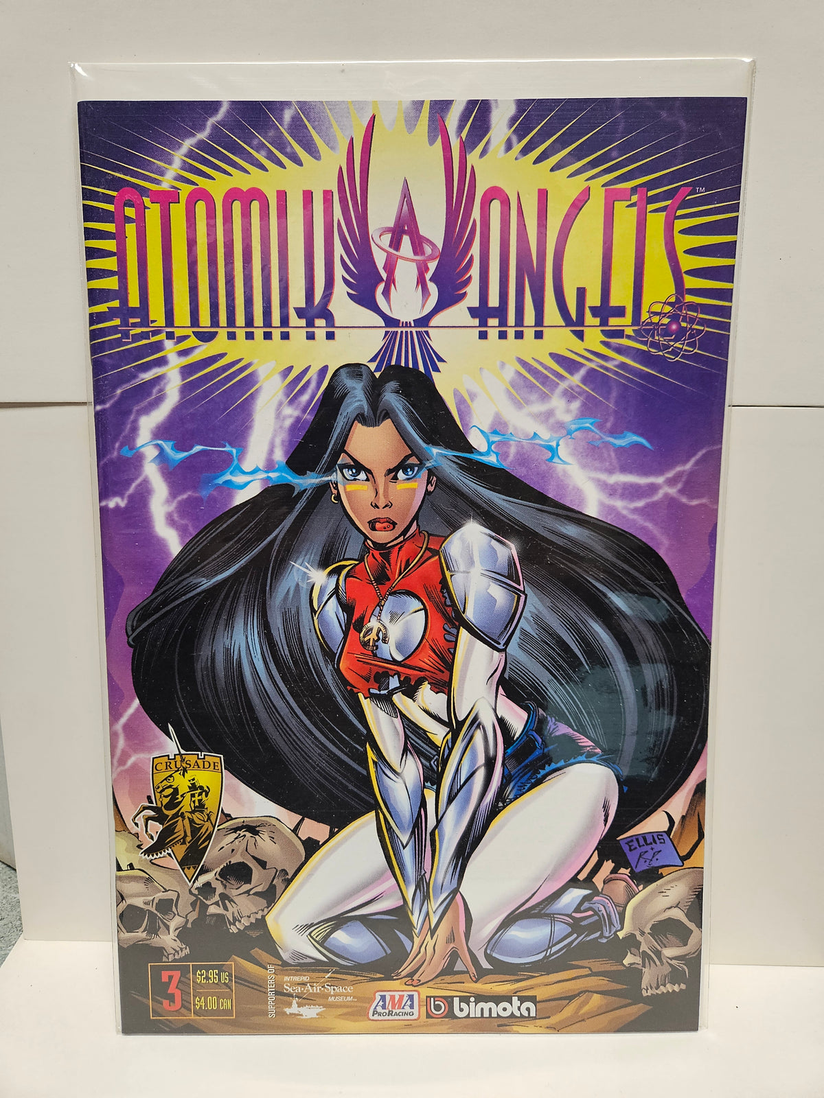 Atomik Angels #3 1996 (Variant) CRUSADE COMICS