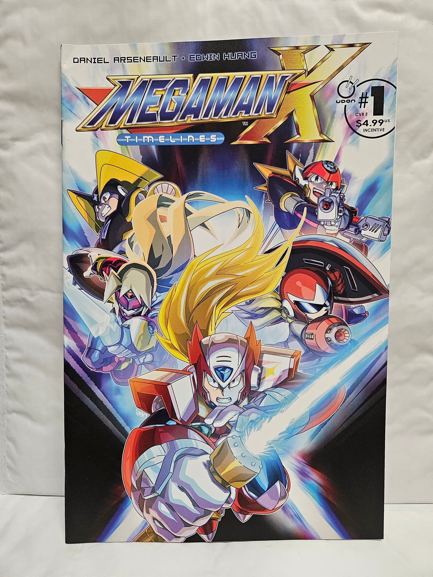 Mega Man X Timelines #1 Cover E June 2025 First Printing UDON ENTERTAINMENT
