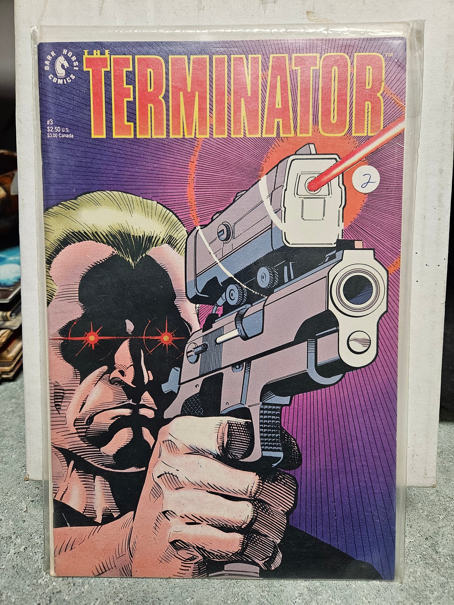The Terminator: Tempest #3 October 1990 DARK HORSE COMICS