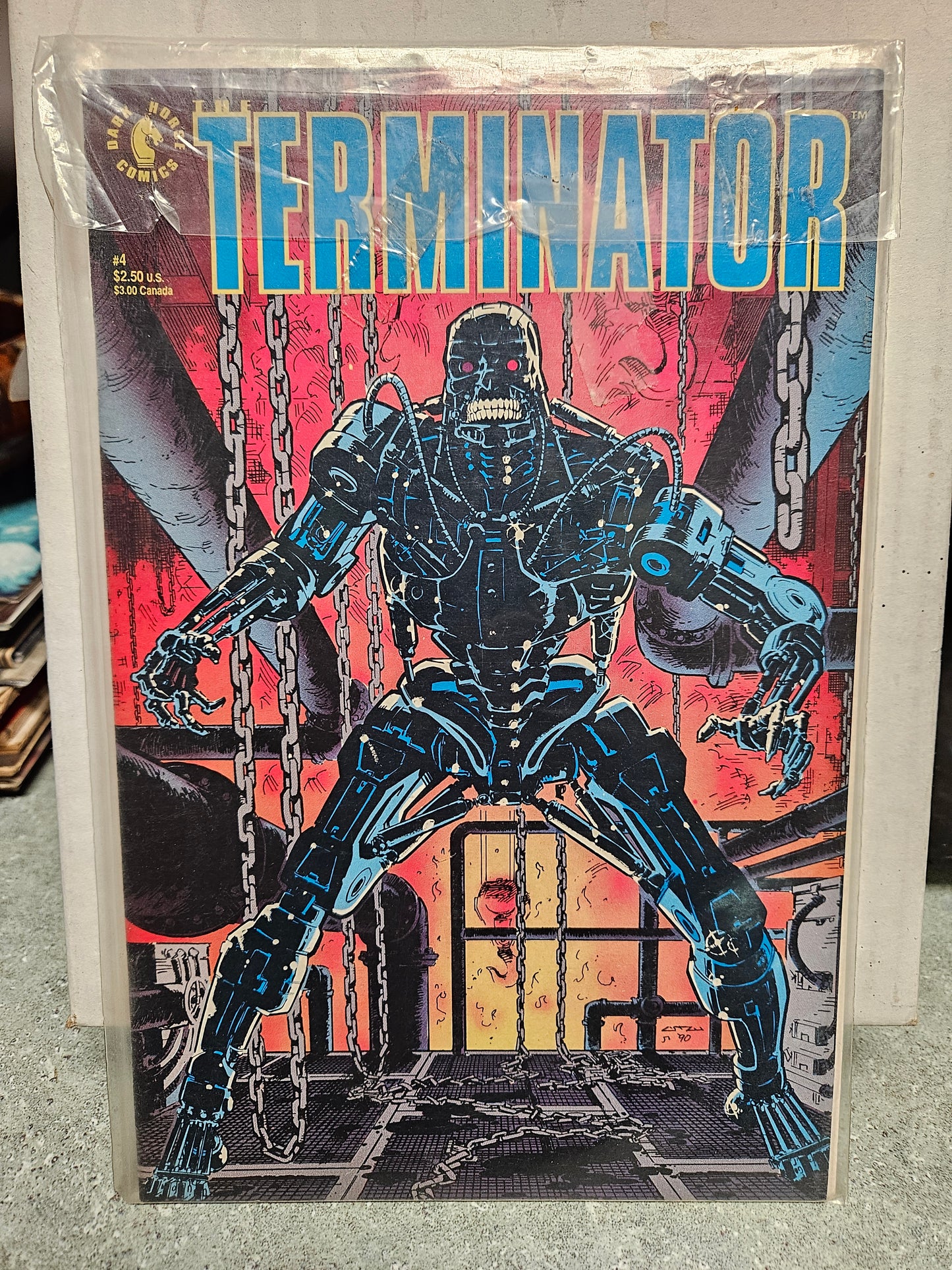 The Terminator: Tempest #4 November 1990 DARK HORSE COMICS