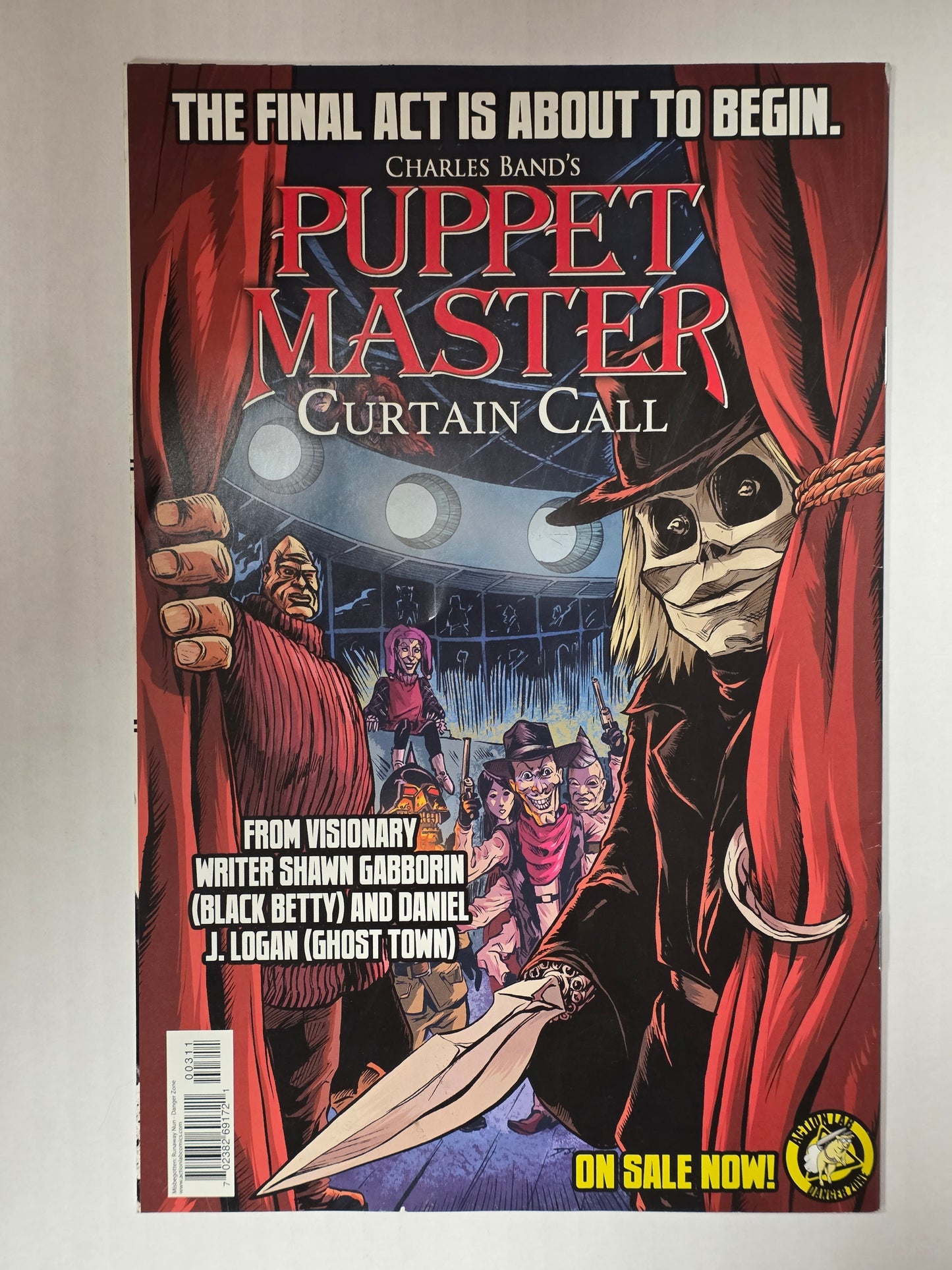 Misbegotten Runaway Nun #3 2017 First Printing NEAR MINT Cover Artist Justin Case Action Lab Danger Zone