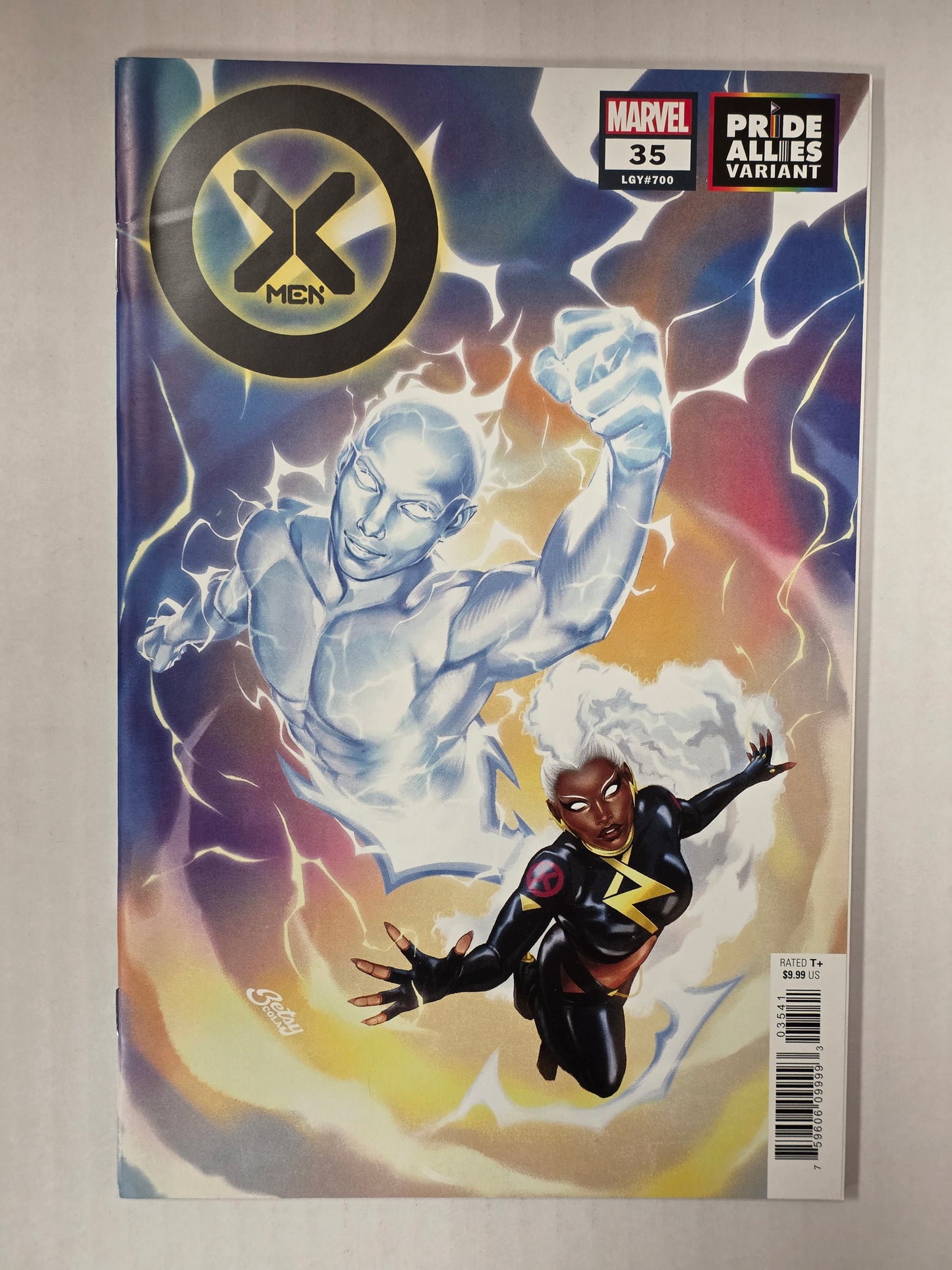 X-Men #35 / Uncanny X-Men #700 August 2024 Pride Allies Variant Cover Betsy Cola NEAR MINT
