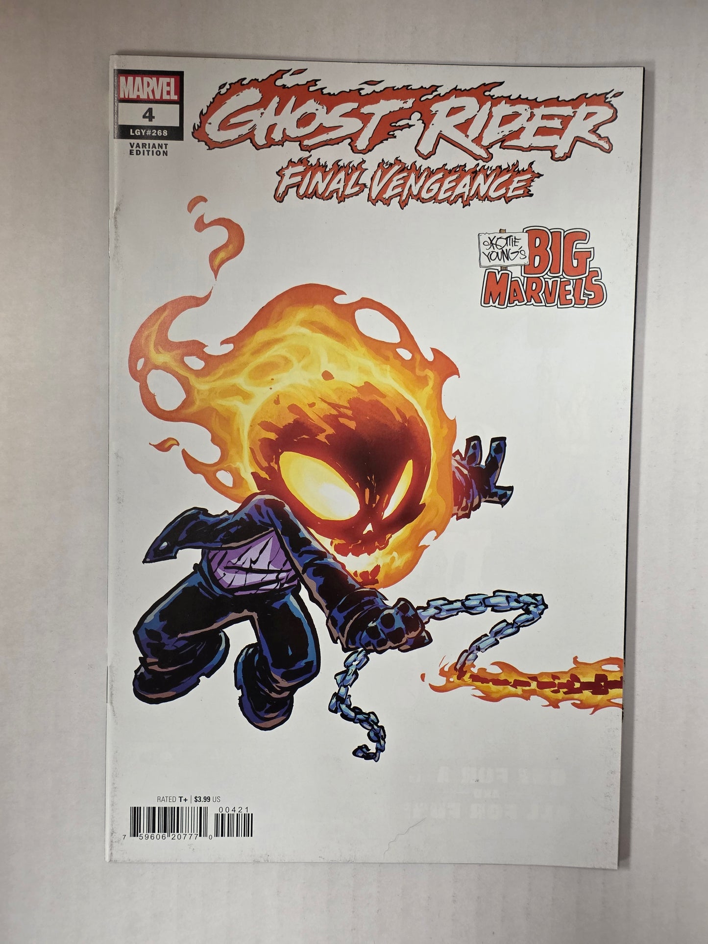Ghost Rider Final Vengeance #4 Variant Edition Skottie Young NEAR MINT MARVEL