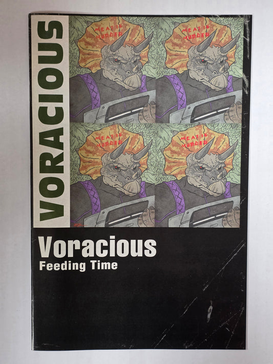 Voracious Feeding Time #1 Limited Variant Edition Ed Luce First Print NEAR MINT Action Lab Danger Zone LIMITED TO 1500