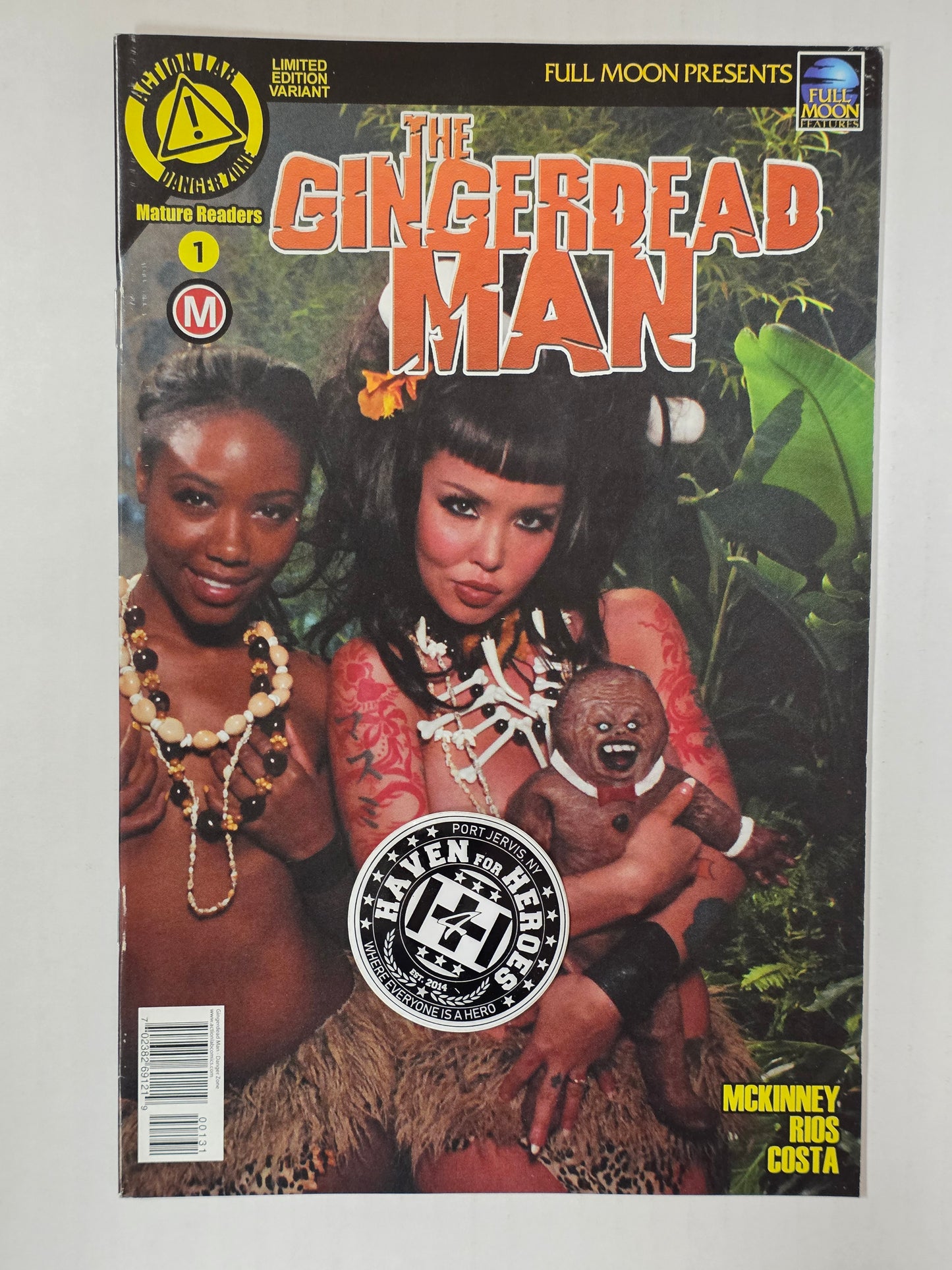 The Gingerdead Man #1 Limited Edition Variant Cover Masumi Max Photo Cover First Print NEAR MINT Action Lab Danger Zone and Full Moon Features LIMITED TO 1500