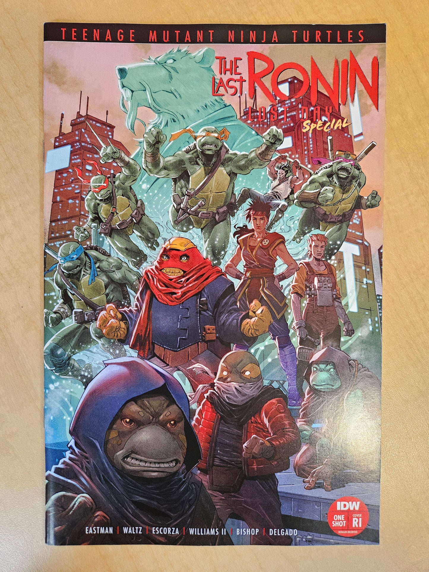 The Last Ronin: Lost Day Special #1 (One Shot) Cover A RI July 2023 First Printing IDW