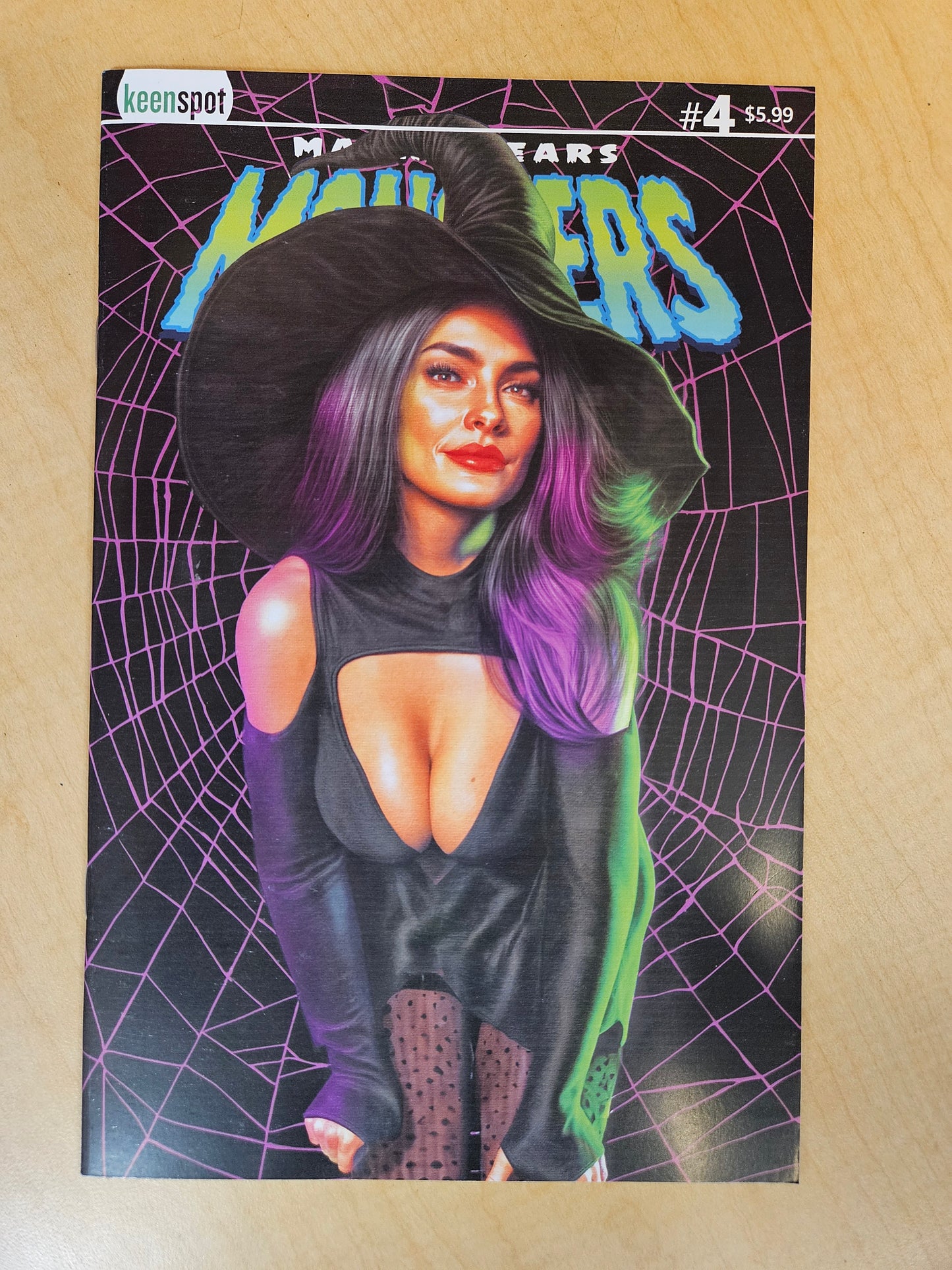 Monsters #4 Cover B Meet The Witch Mark Spears April 2025 First Printing KEENSPOT
