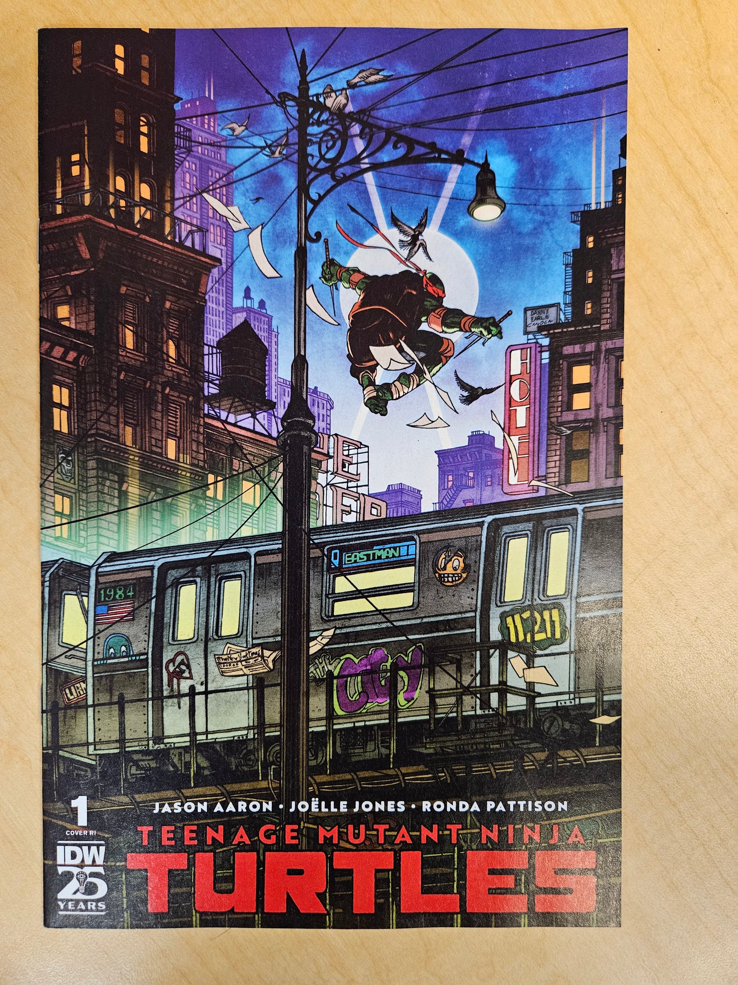 Teenage Mutant Ninja Turtles #1 July 2024 First Printing IDW