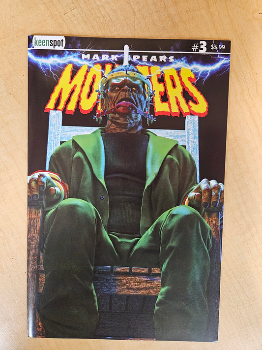 Monsters #3 Cover A Frankenstein Mark Spears January 2025 First Printing KEENSPOT
