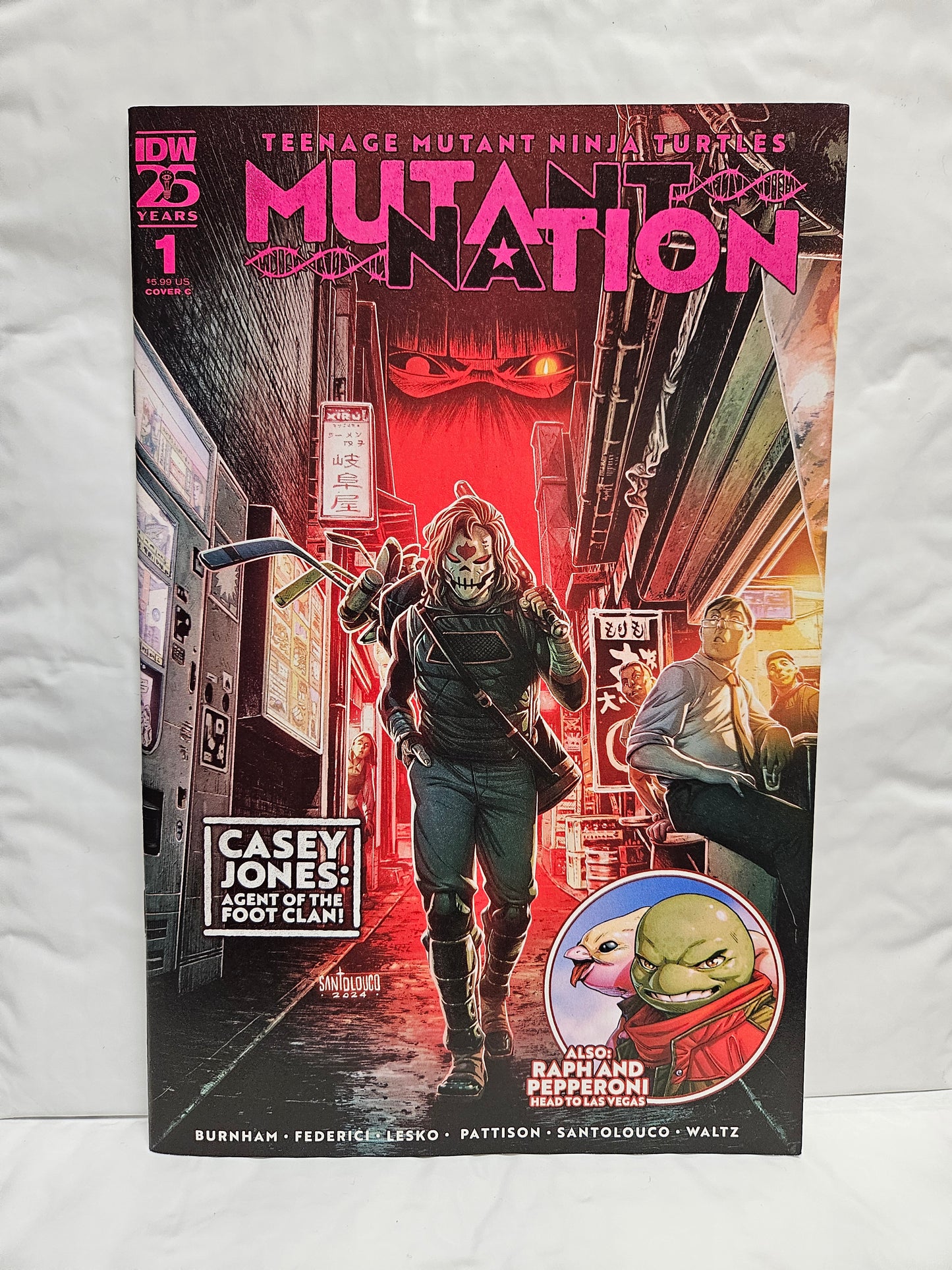 Teenage Mutant Ninja Turtles: Mutant Nation #1 Cover C September 2024 IDW