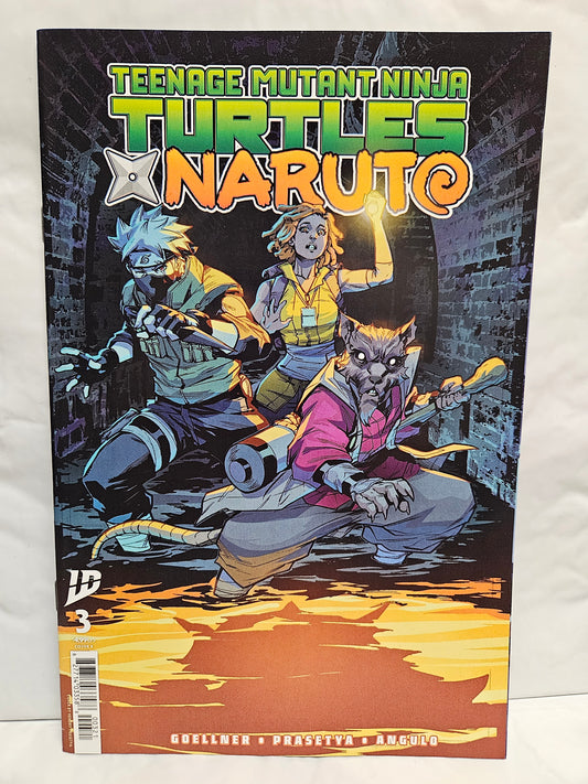 Teenage Mutant Ninja Turtles/Naruto #3 Cover B March 2025 IDW