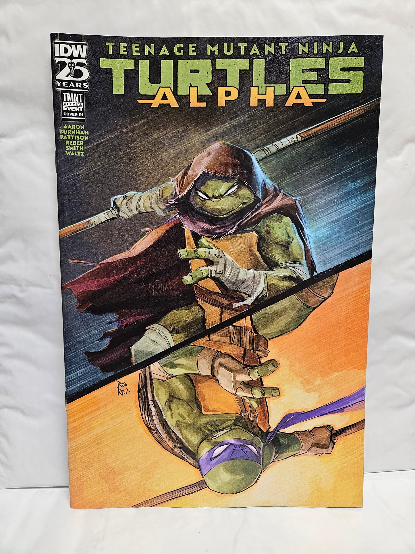 Teenage Mutant Ninja Turtles Alpha #1 (One Shot) First Printing Cover RI Rob Reis June 2024 IDW